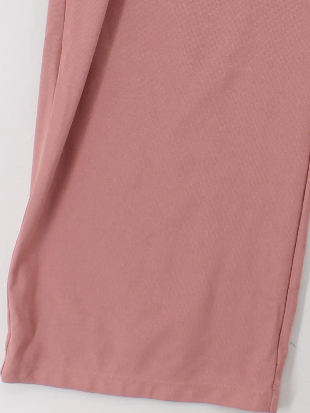 Halara Women's Trousers UK 12 Pink Polyester with Elastane Wide-Leg Sweatpants - Image 4