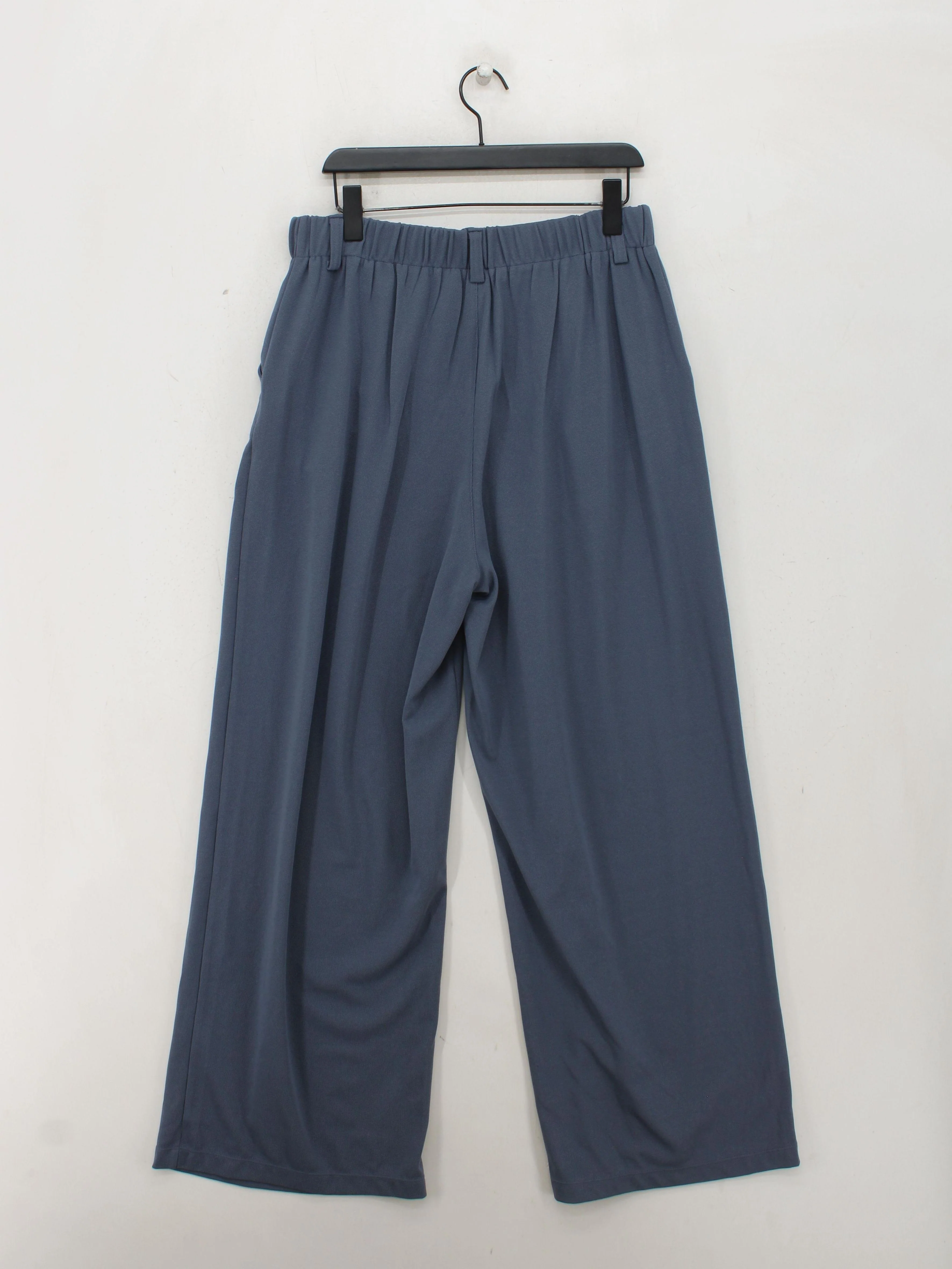 Halara Women's Trousers XL Blue Polyester with Elastane Wide-Leg Sweatpants - Image 2