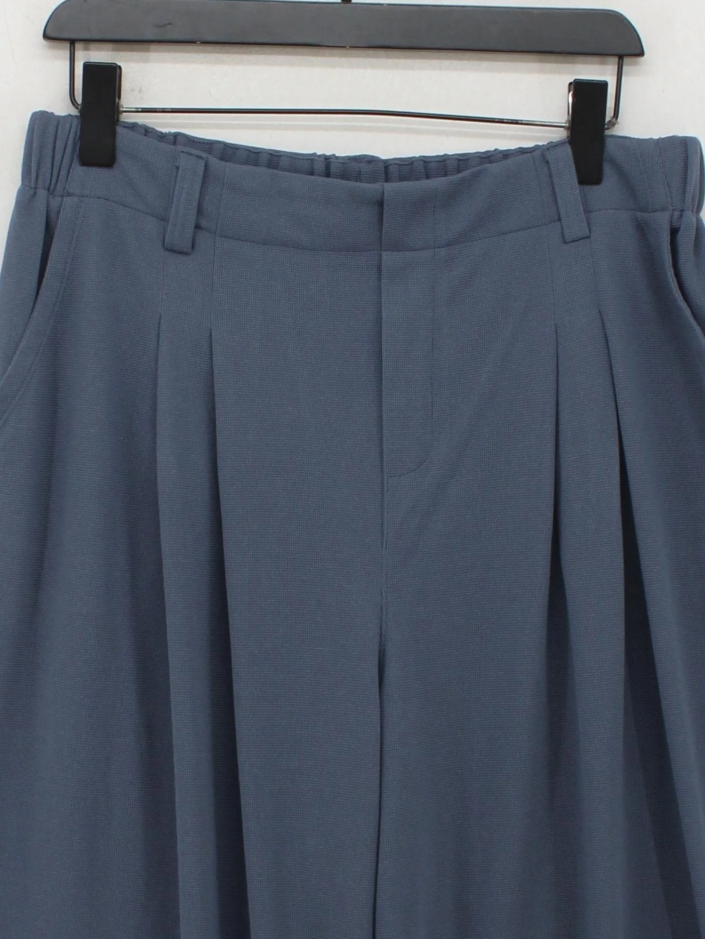 Halara Women's Trousers XL Blue Polyester with Elastane Wide-Leg Sweatpants - Image 3