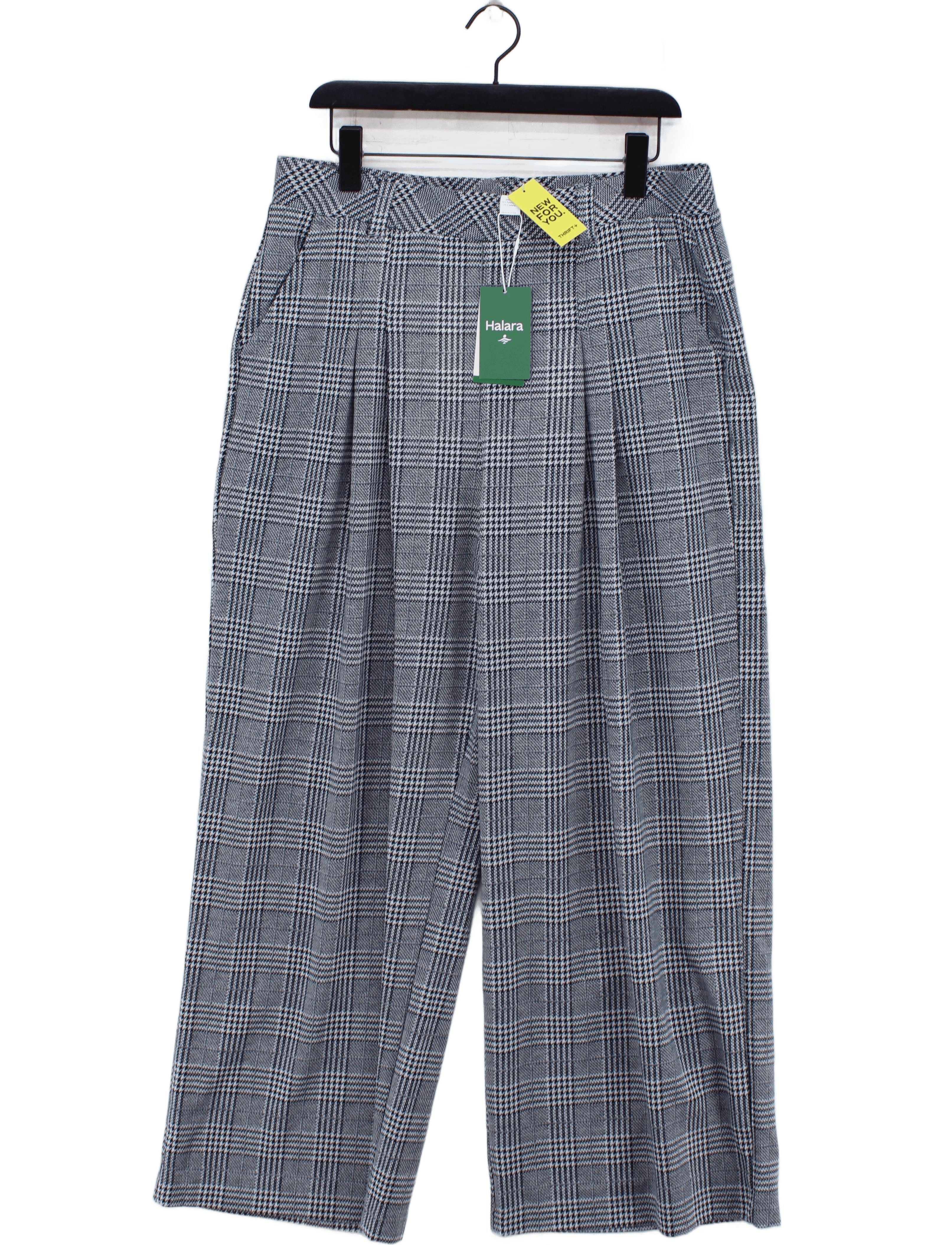 Halara Women's Trousers XL Grey Polyester with Elastane Chino New with tags