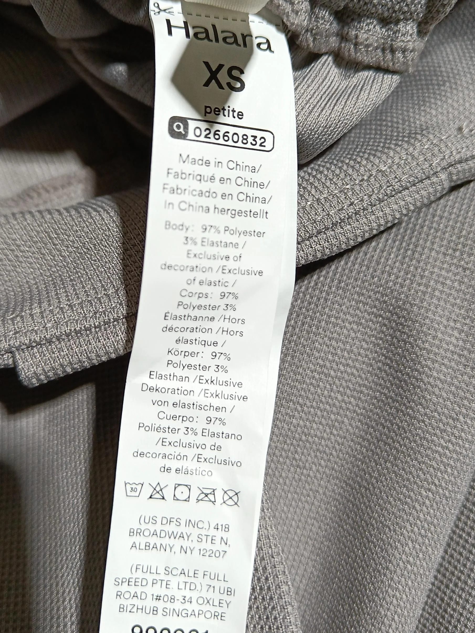 Halara Women's Trousers XS Grey Polyester with Elastane Sweatpants New with tags - Image 6