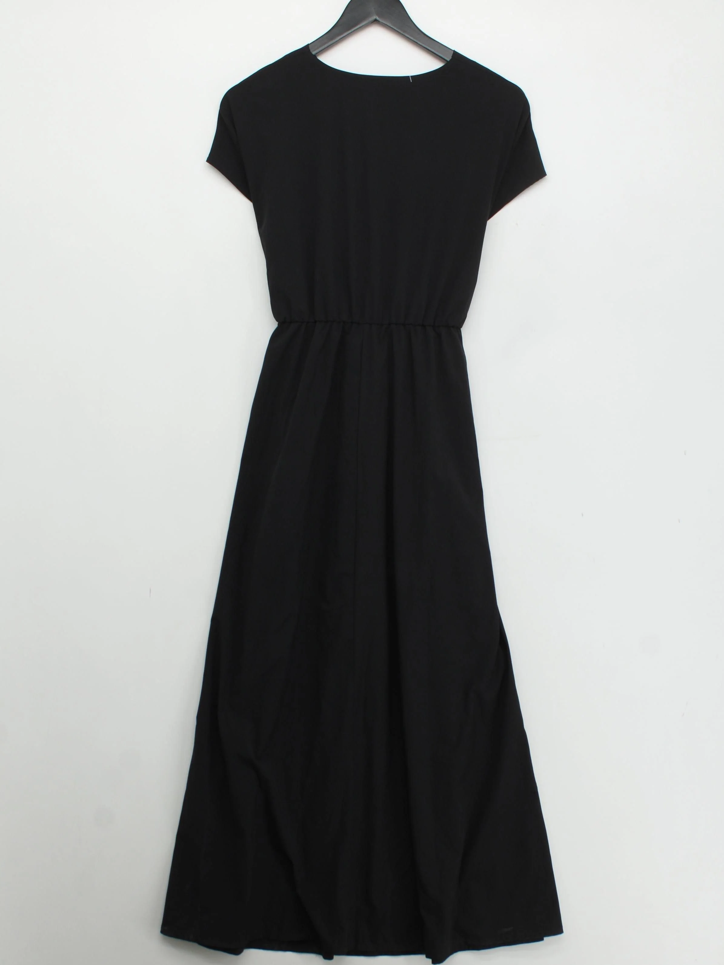 Halara Wrap Maxi Dress L in Black - Image 2