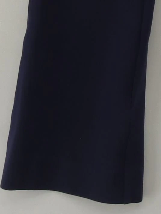 Halogen Women's Trousers UK 6 Blue Rayon with Nylon Flared Cropped - Image 4