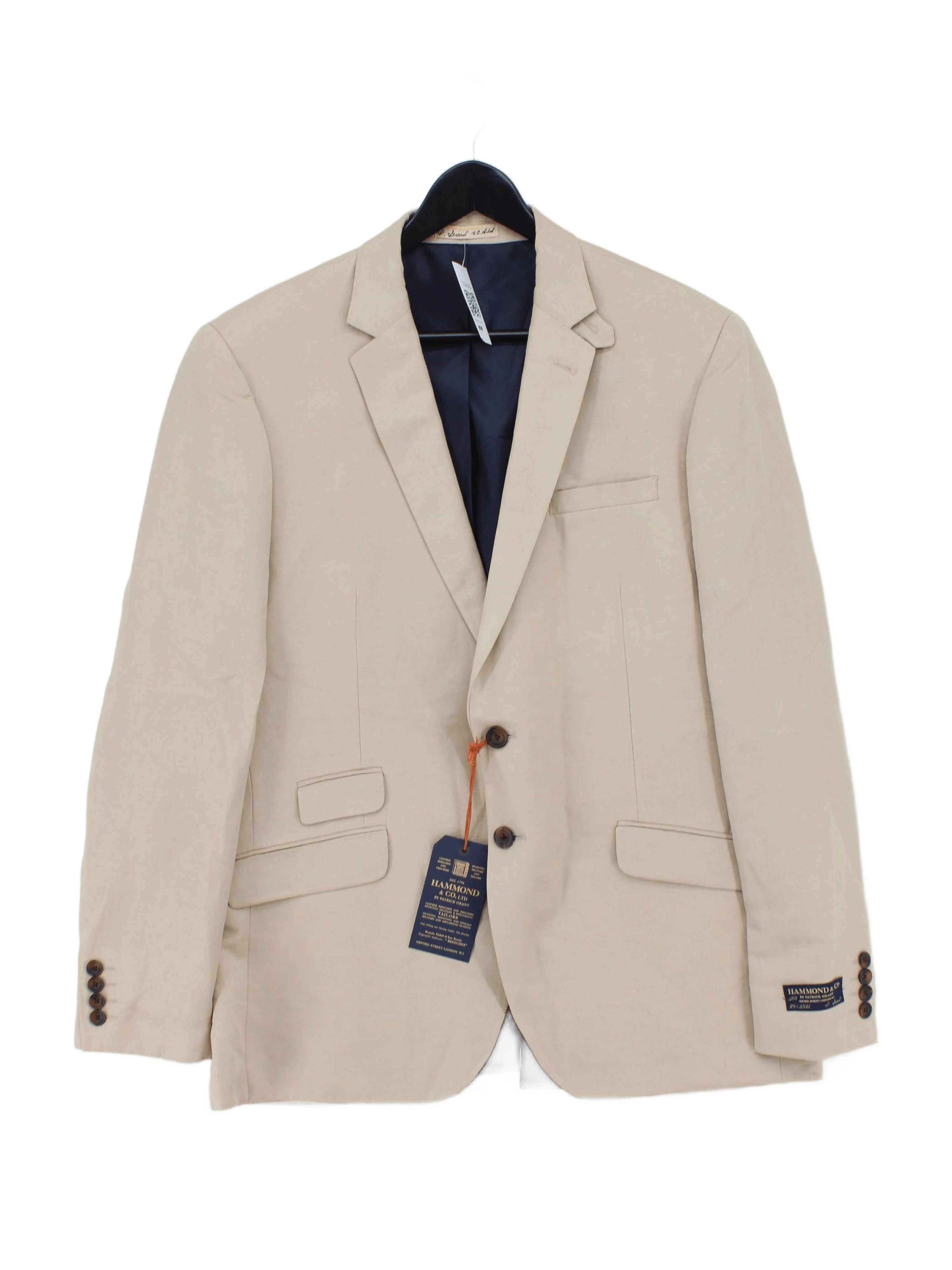 Hammond & Co. By Patrick Grant Men's Blazer Chest: 46 in Tan Linen New with tags