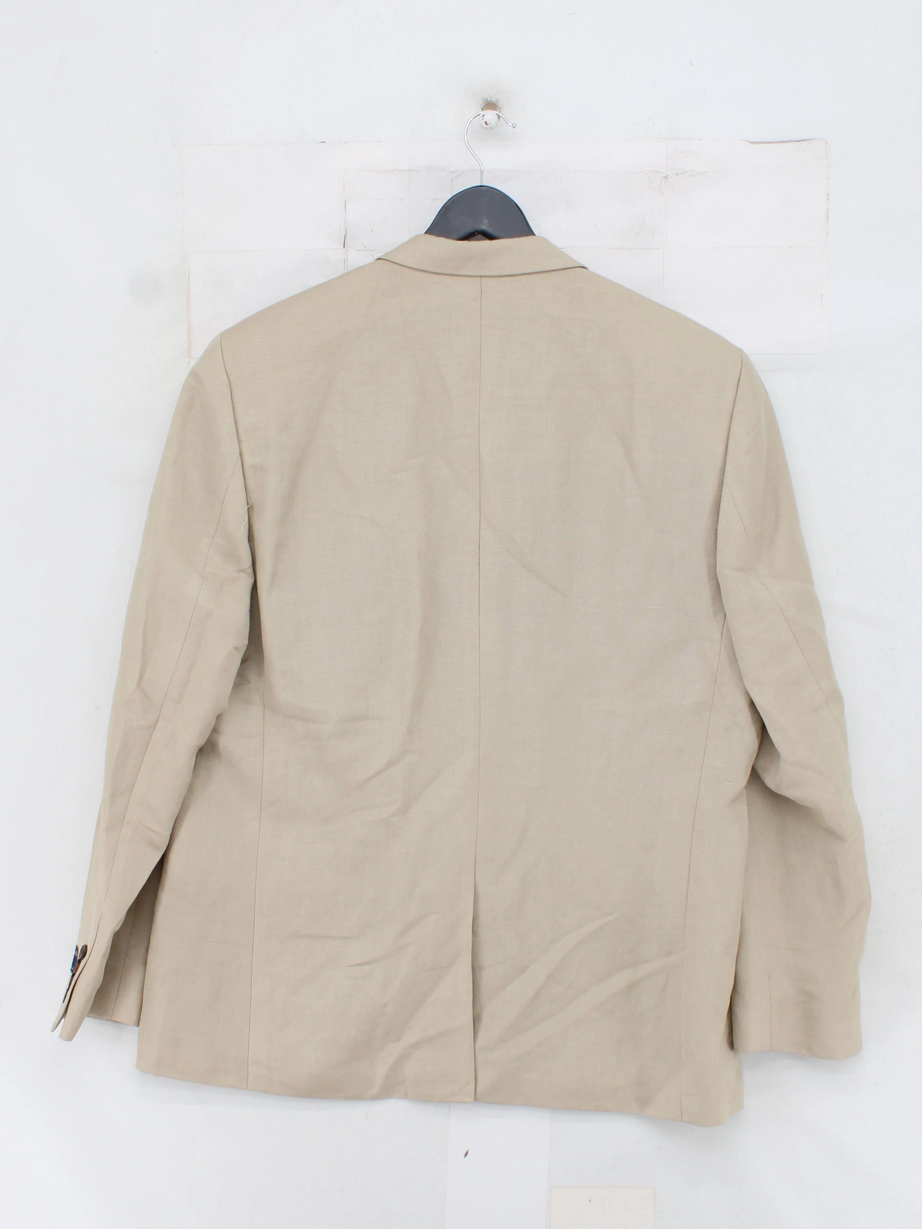 Hammond & Co. By Patrick Grant Men's Blazer Chest: 46 in Tan Linen New with tags - Image 2