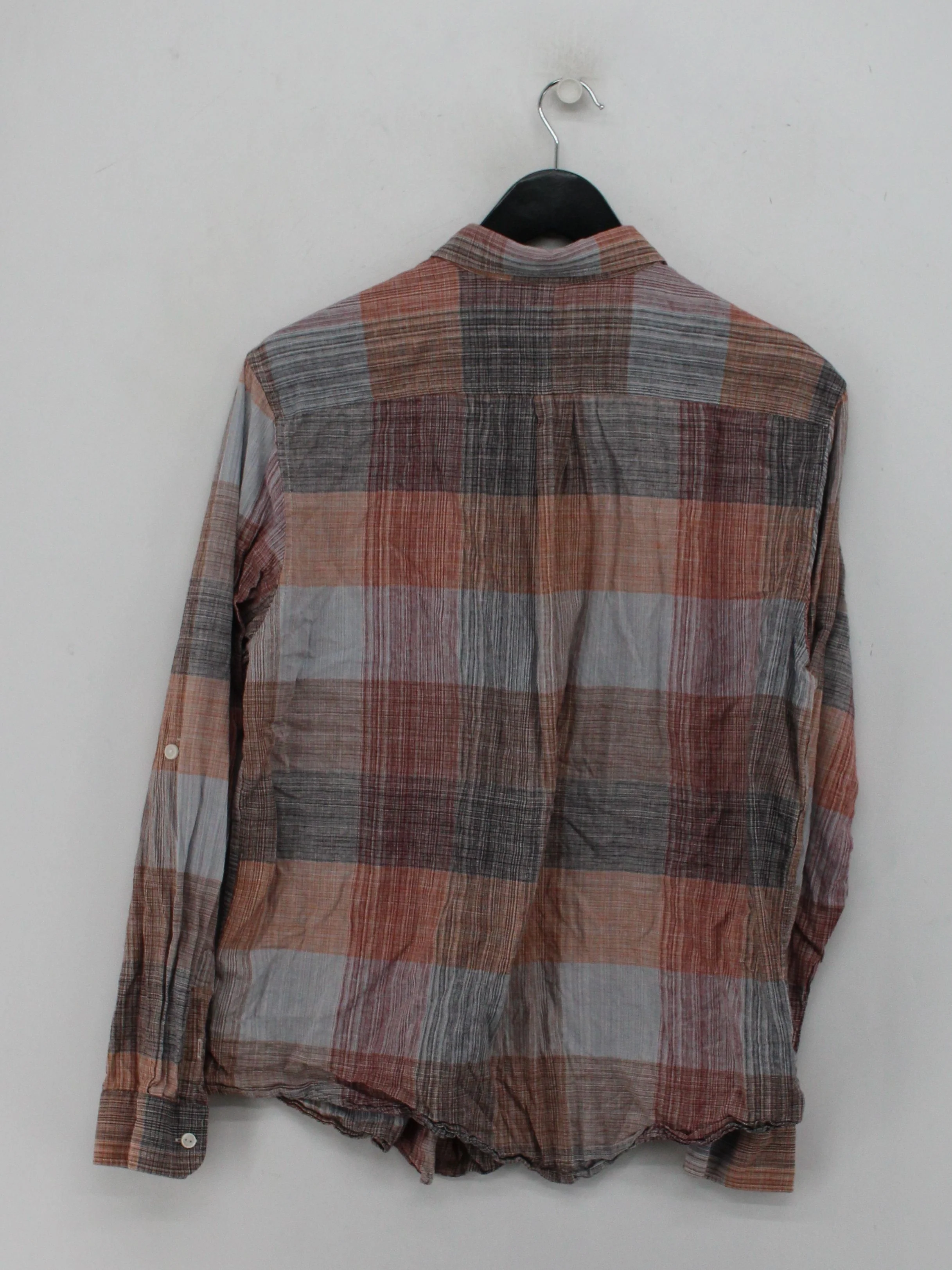 Hammond & Co. By Patrick Grant Men's Shirt L Multi Linen with Cotton Basic - Image 2