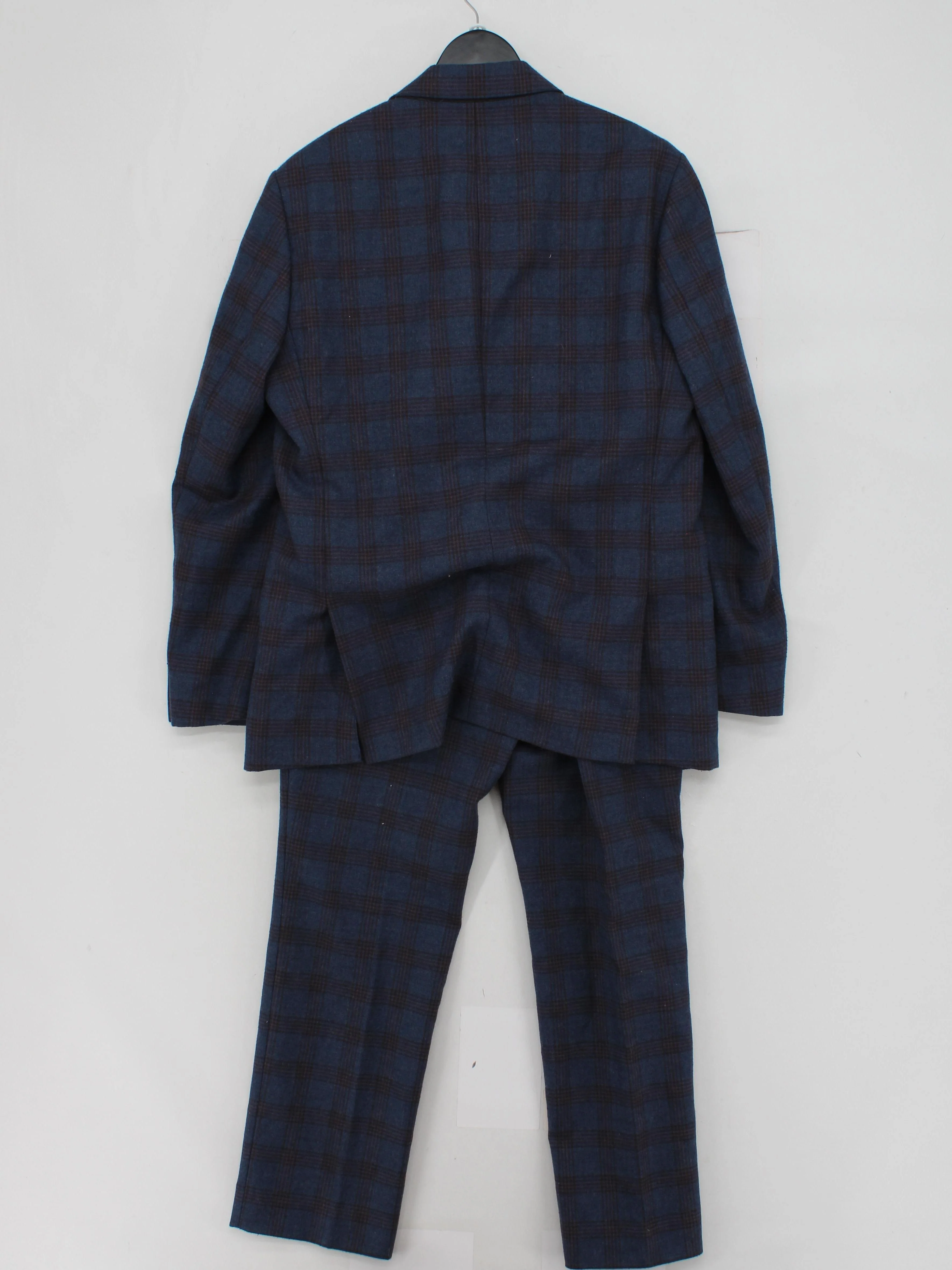 Hammond & Co. By Patrick Grant Men's Two Piece Suit Chest: 42 in Blue Polyester - Image 2