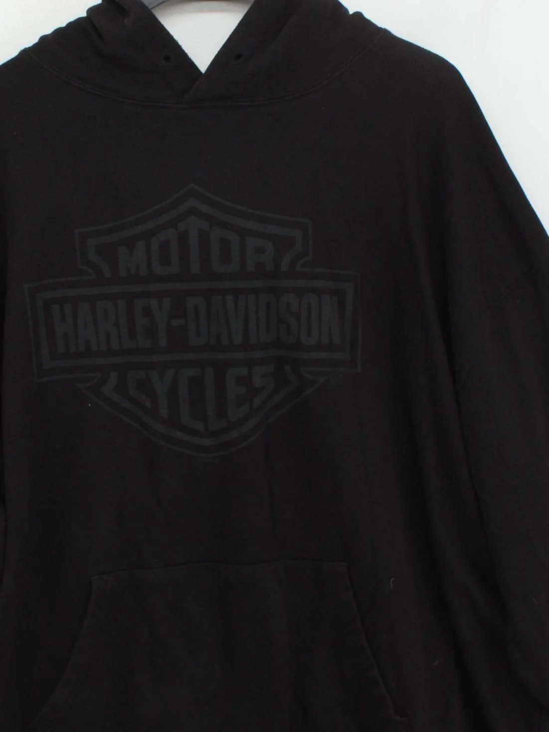 Harley Davidson Men's Hoodie XXXL Black Graphic Cotton with Polyester Pullover - Image 3