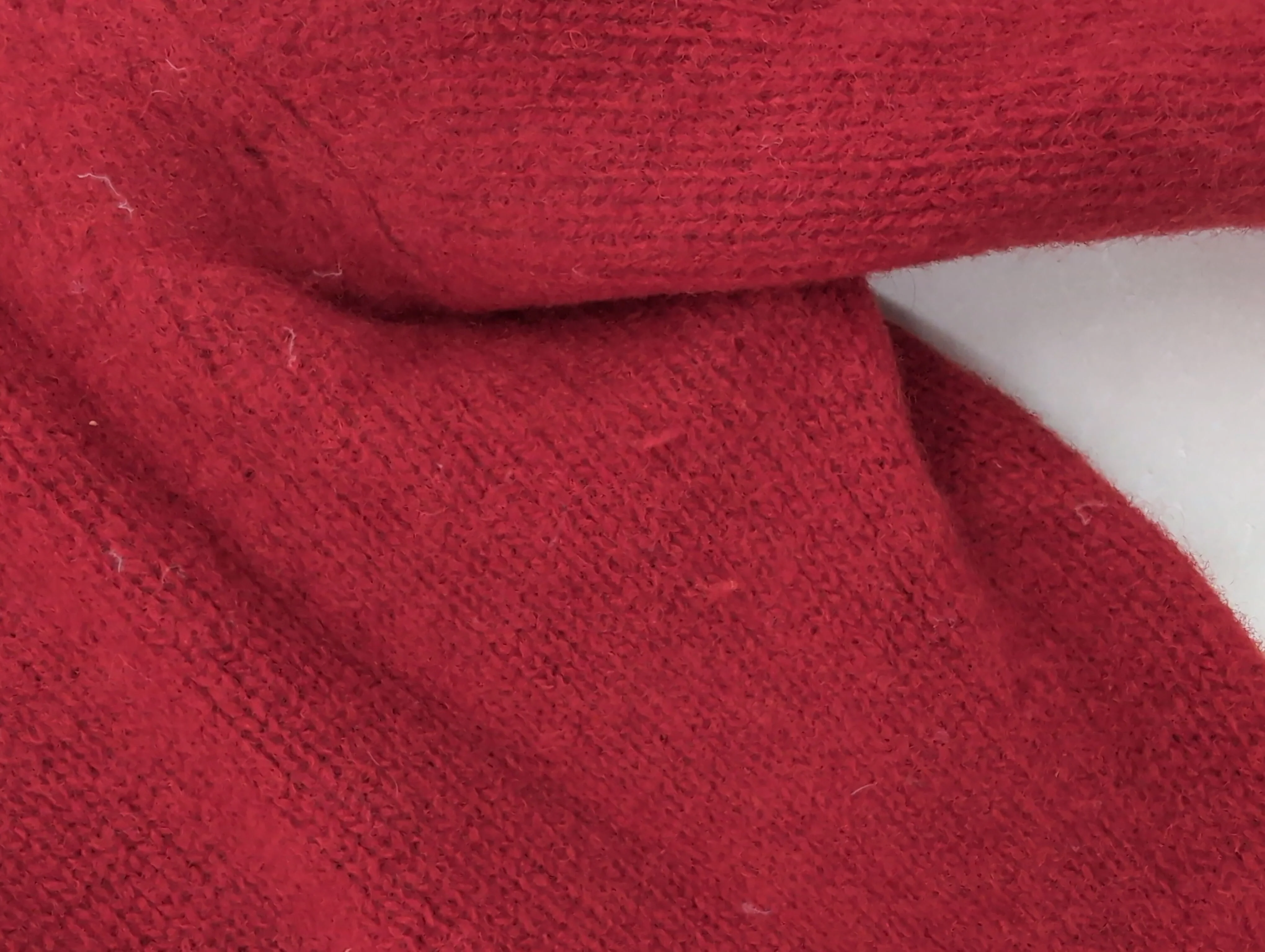 Harley Of Scotland Men's Jumper XL Red 100% Wool Round Neck Pullover - Image 5