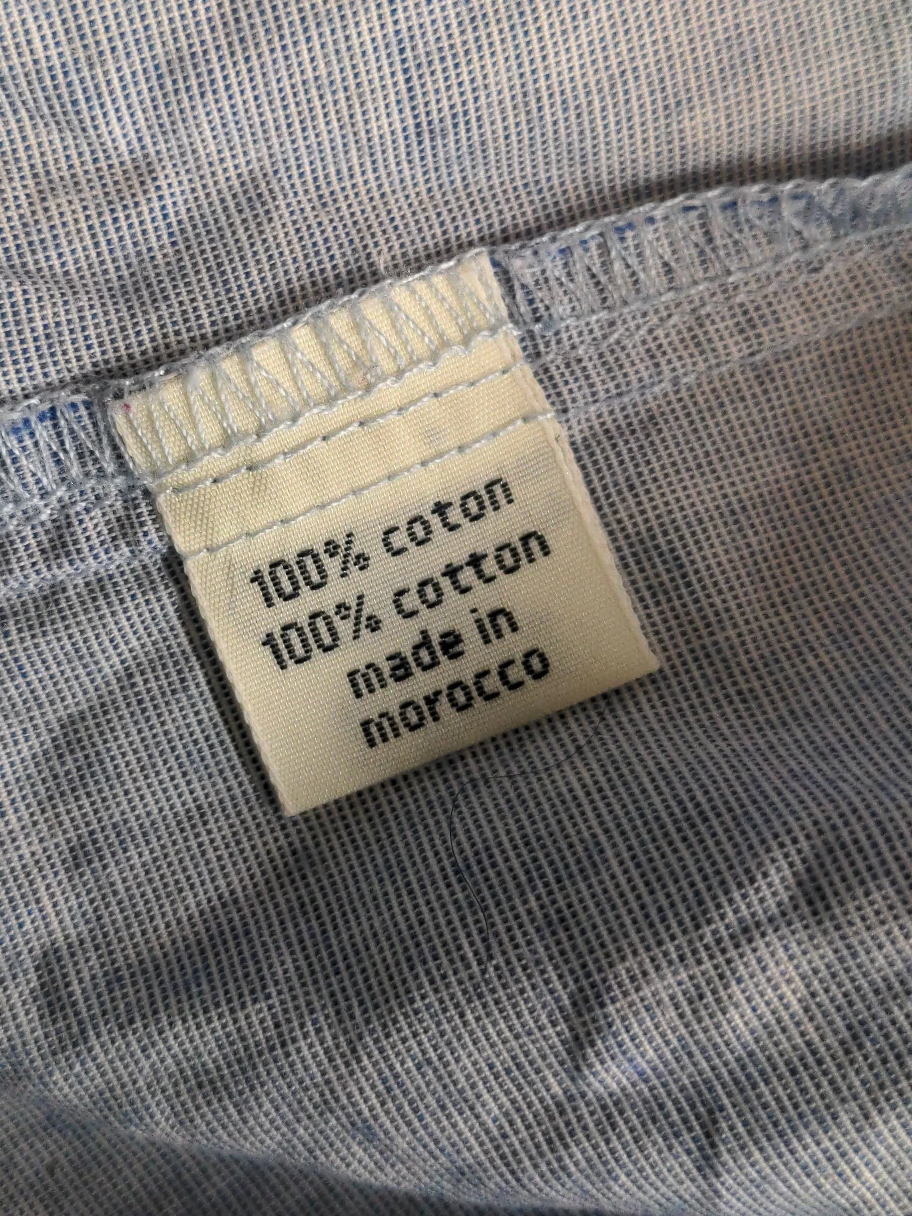 Hartford Women's Shirt UK 4 Blue 100% Cotton Long Sleeve Collared Basic - Image 6