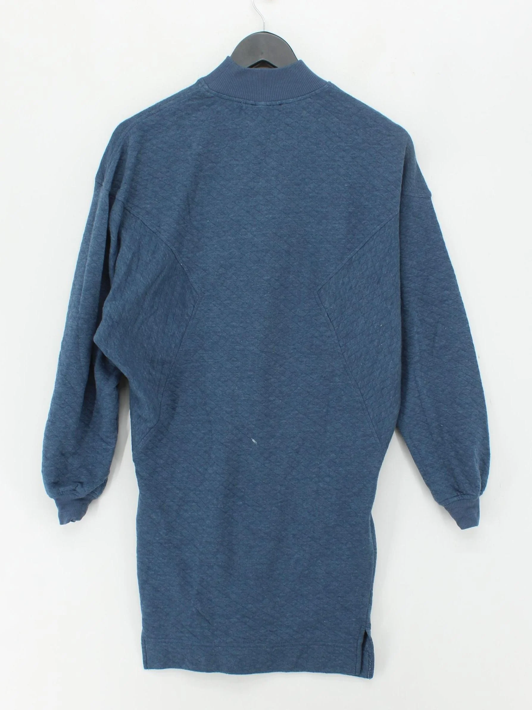 Hatch Men's Jumper XXL Blue Polyester with Cotton High Neck Pullover - Image 2
