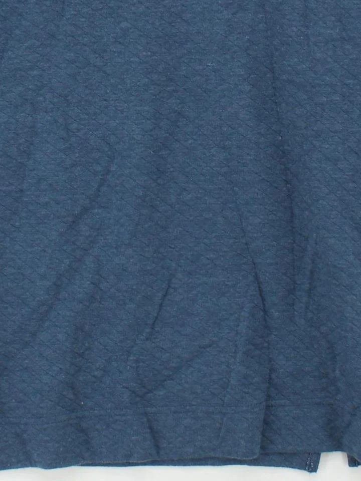 Hatch Men's Jumper XXL Blue Polyester with Cotton High Neck Pullover - Image 4