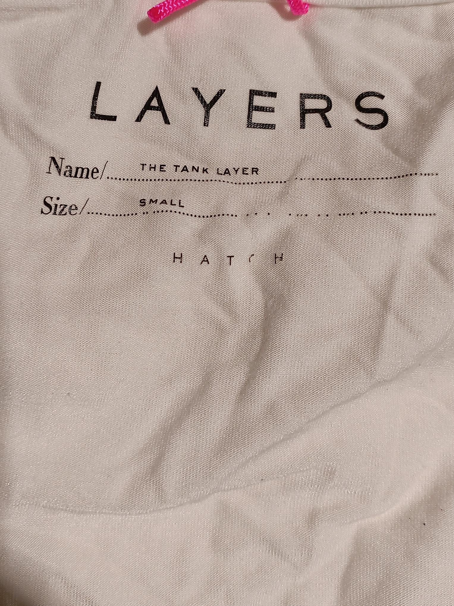 Hatch Women's T-Shirt S White Lyocell Modal with Spandex Camisole - Image 5
