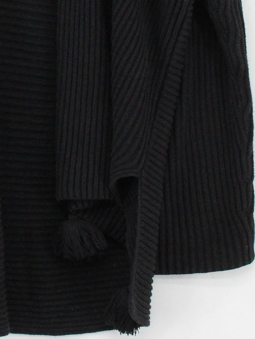 Hatley Women's Cardigan XL Black Cotton with Acrylic V-Neck Cardigan - Image 4