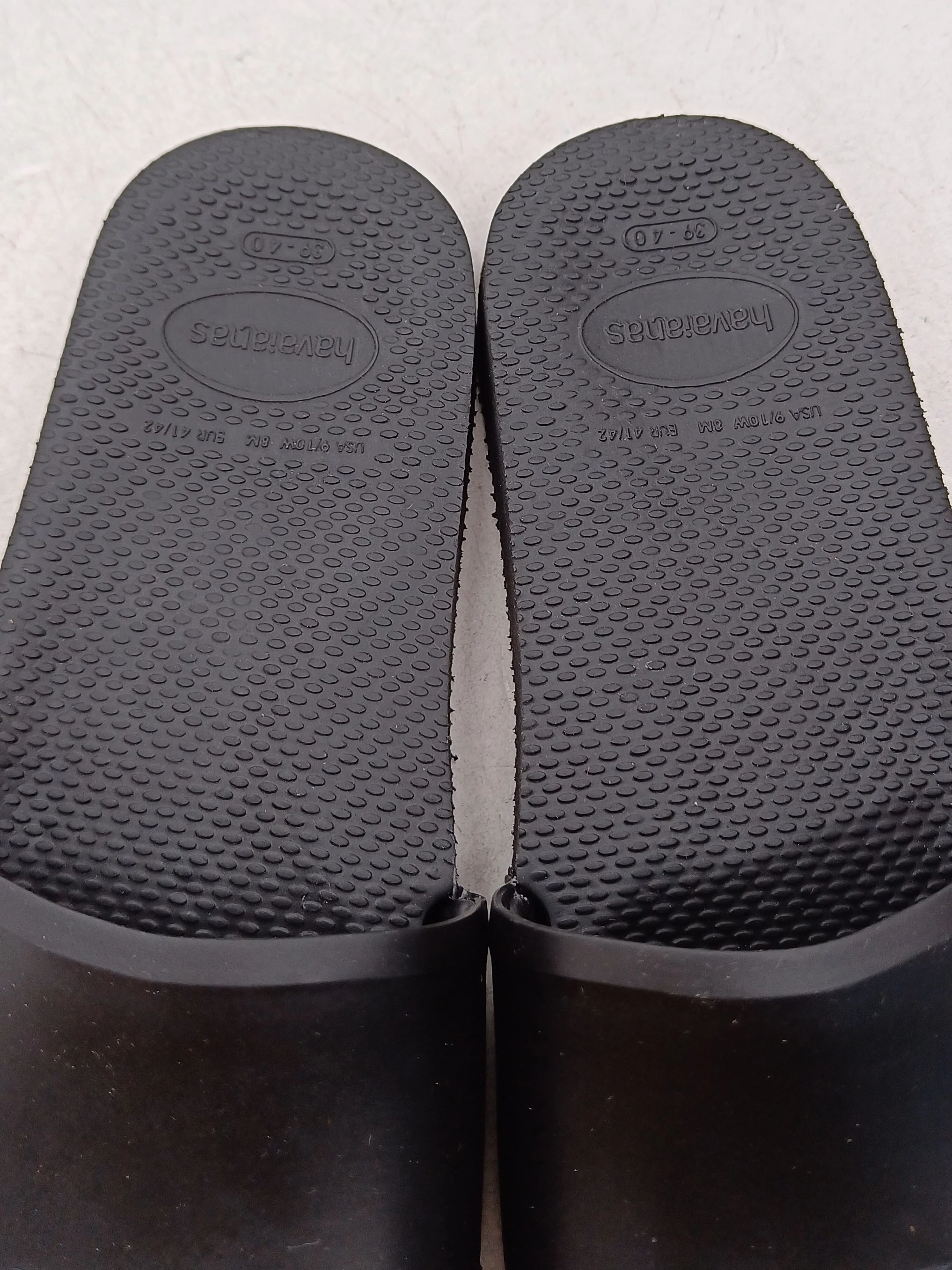 Havaianas Women's Sandals UK 6 Black 100% Other Slider New with tags - Image 6