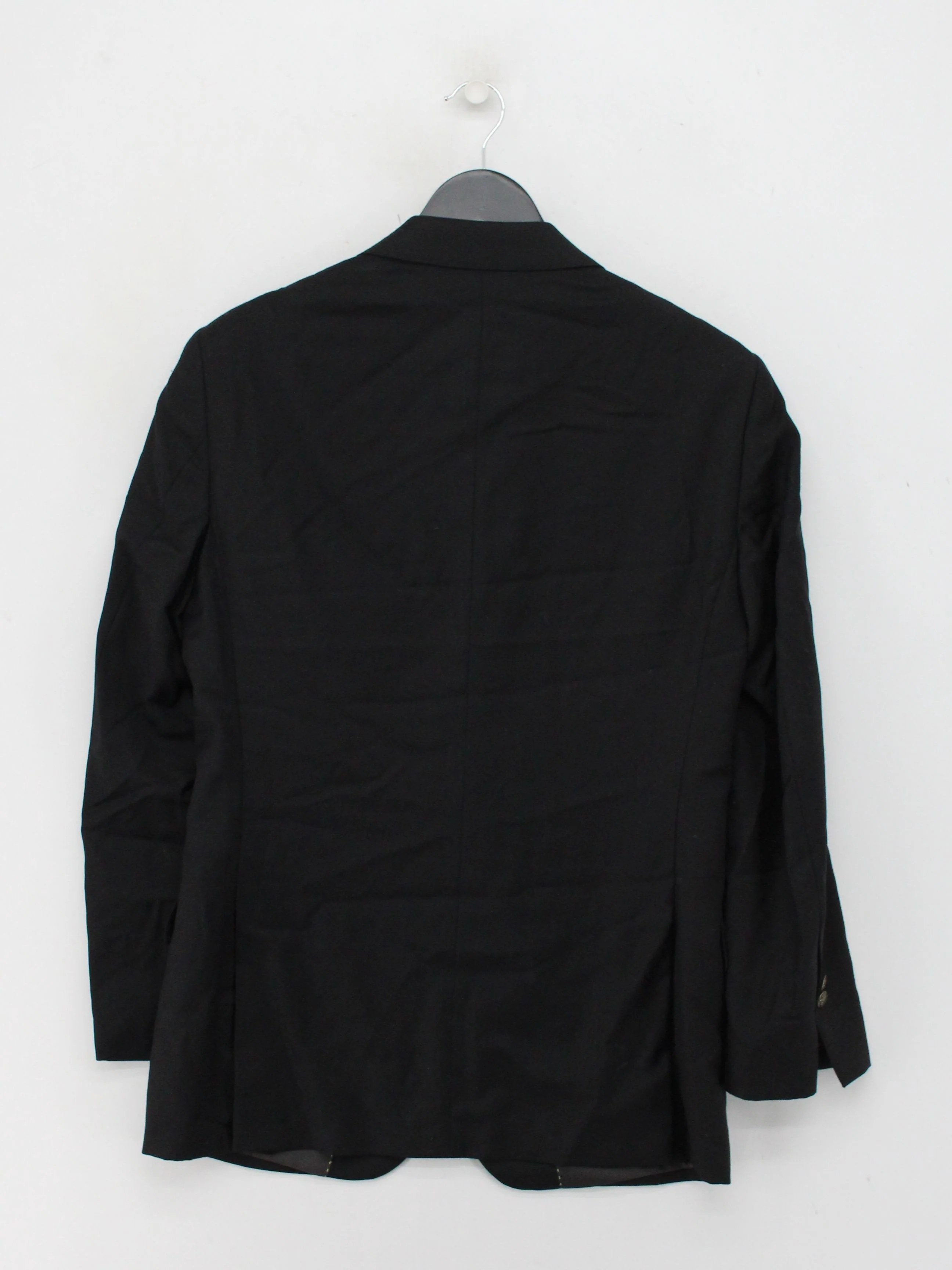 Hawes & Curtis Men's Blazer Chest: 38 in Black Wool - Image 2