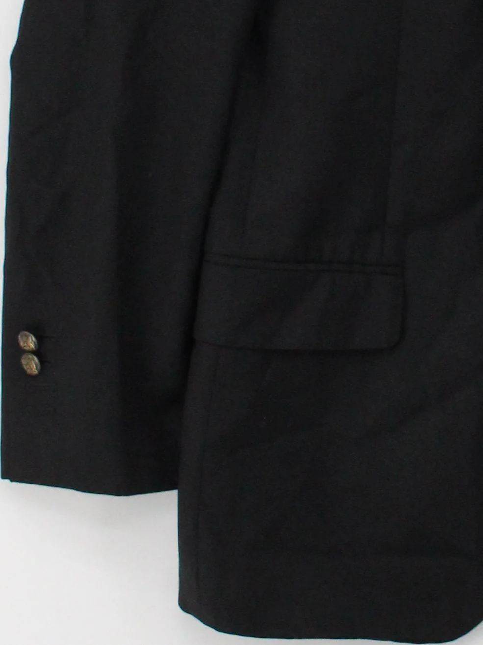 Hawes & Curtis Men's Blazer Chest: 38 in Black Wool - Image 4