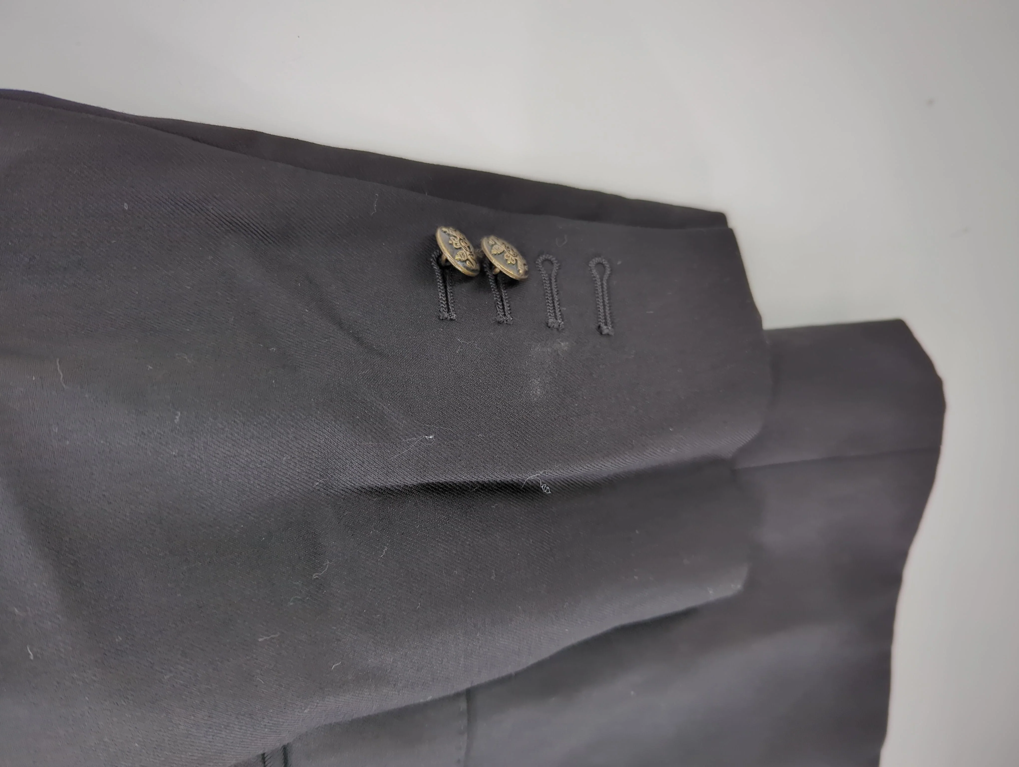 Hawes & Curtis Men's Blazer Chest: 38 in Black Wool - Image 5