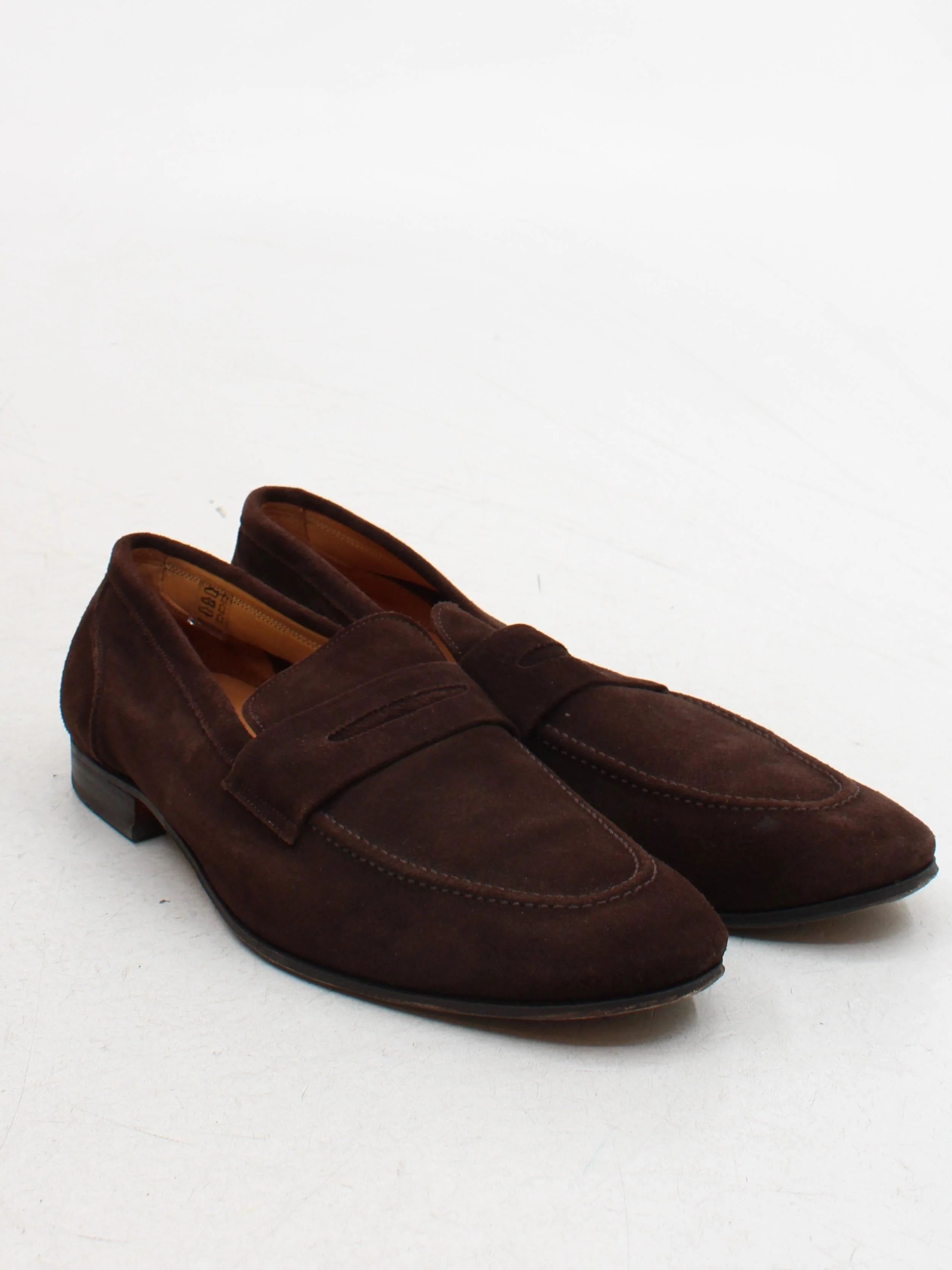 Hawes & Curtis Men's Formal Shoes UK 11 Brown 100% Suede Brogue - Image 4