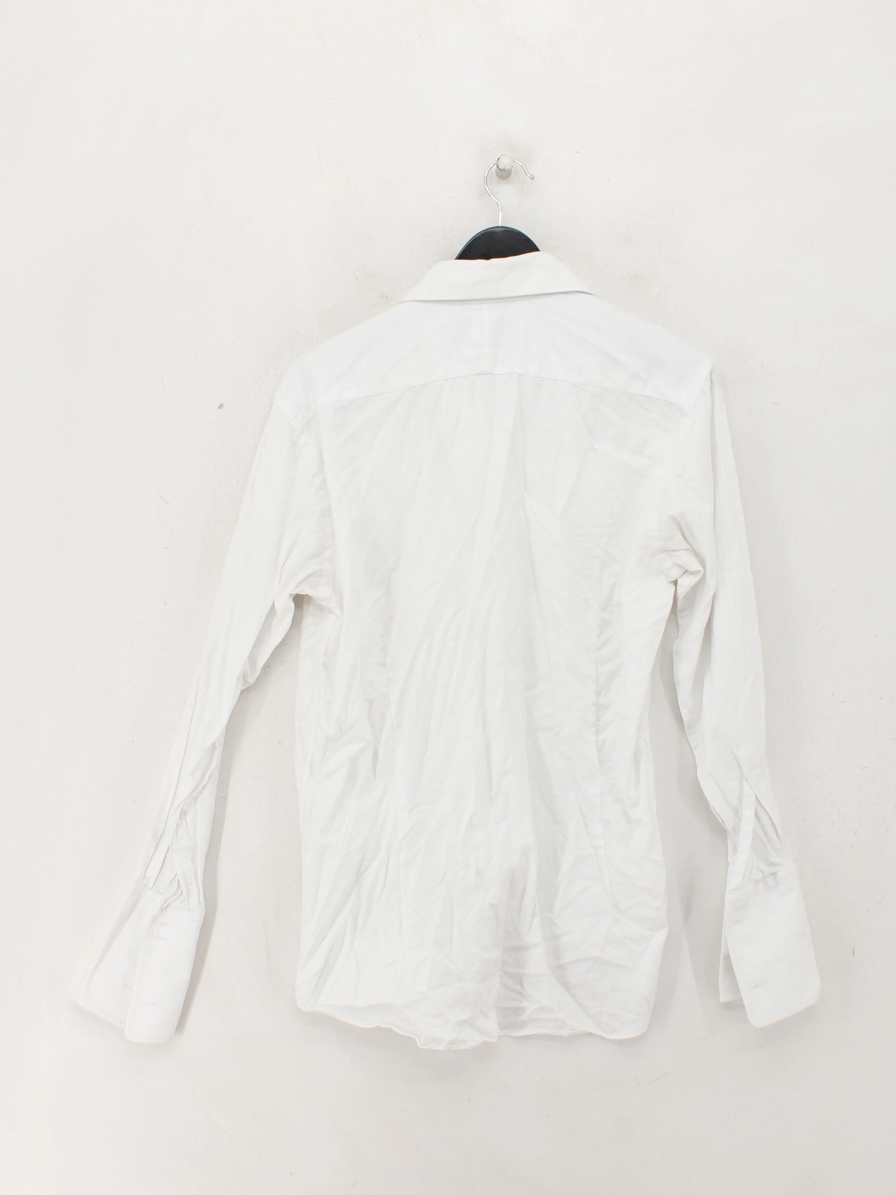 Hawes & Curtis Men's Shirt M White 100% Cotton Basic - Image 2