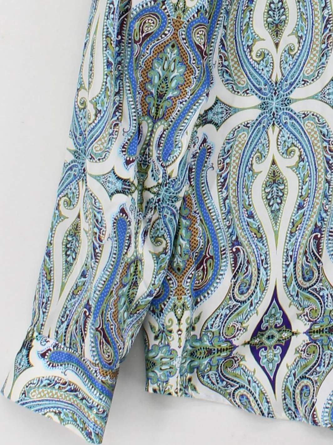 Hawes & Curtis Men's Shirt XL Multi Paisley 100% Cotton Basic - Image 4