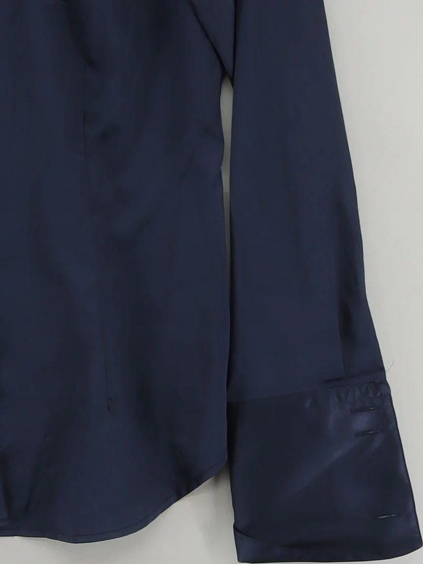 Hawes & Curtis Women's Shirt UK 16 Blue Polyester with Elastane Basic - Image 4