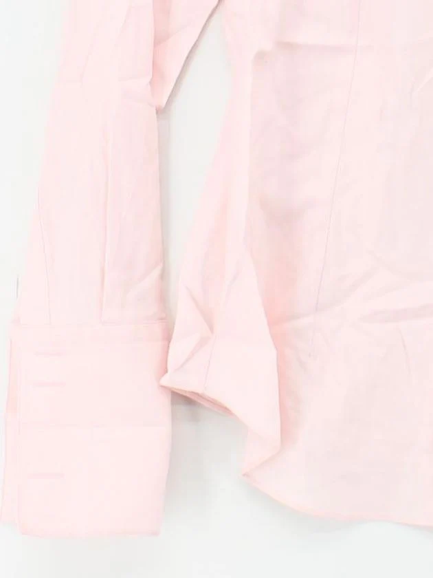 Hawes & Curtis Women's Shirt UK 6 Pink 100% Cotton Long Sleeve Collared Basic - Image 4