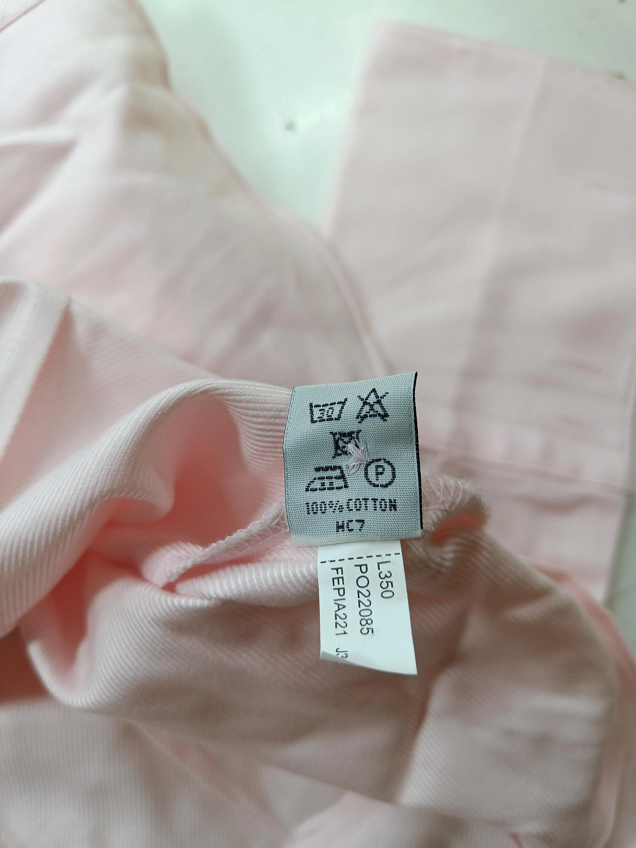 Hawes & Curtis Women's Shirt UK 6 Pink 100% Cotton Long Sleeve Collared Basic - Image 6