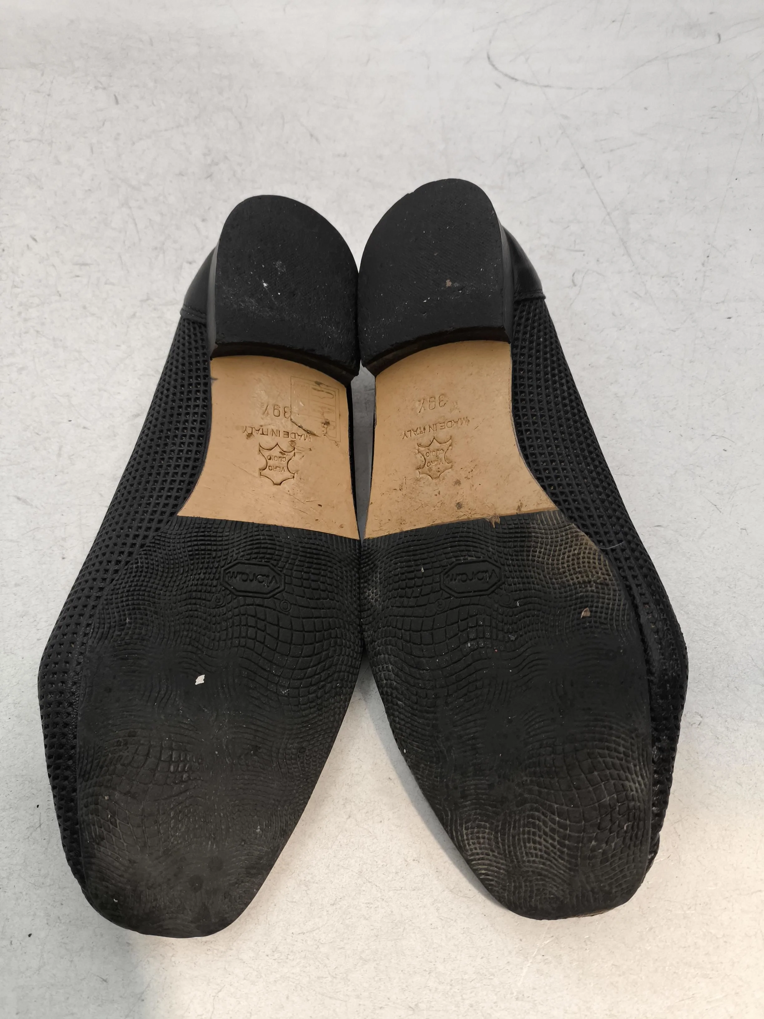 HB Women's Flat Shoes UK 6 Black 100% Leather Loafer - Image 7