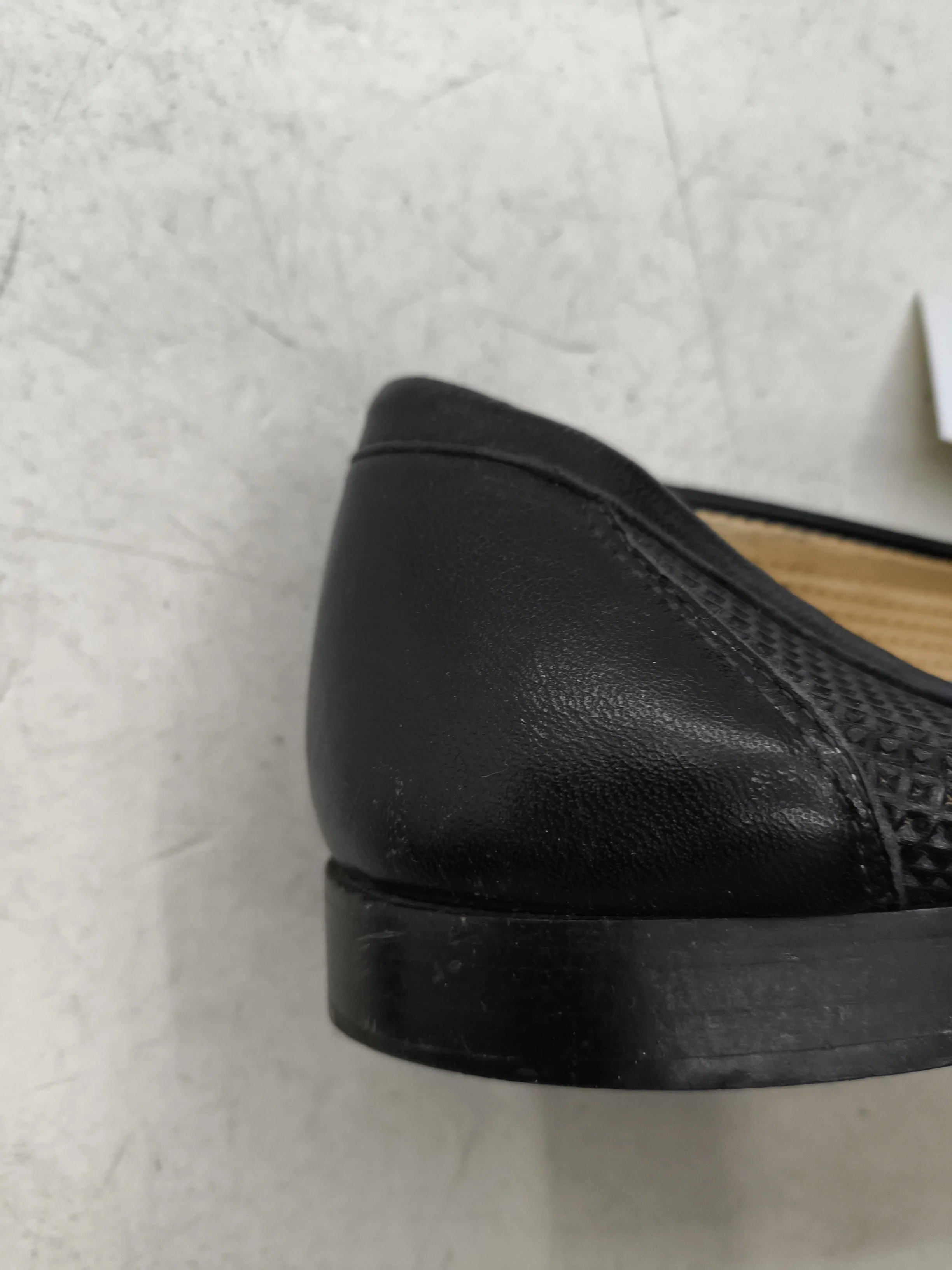 HB Women's Flat Shoes UK 6 Black 100% Leather Loafer - Image 8