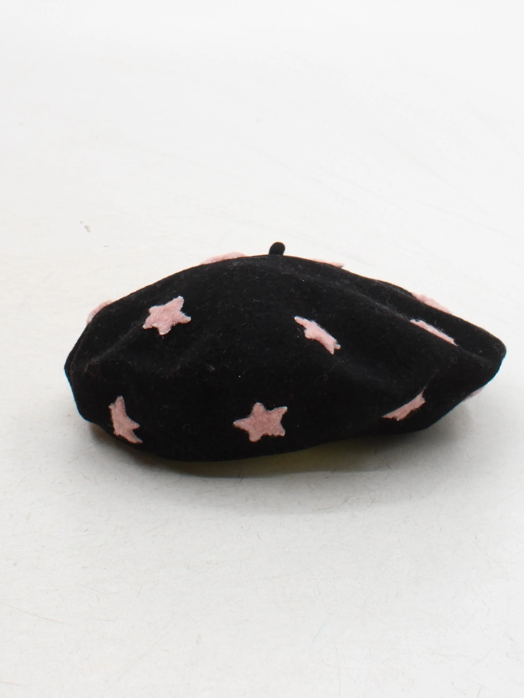 Helene Berman Women's Hat M Black 100% Polyester Beret - Image 2