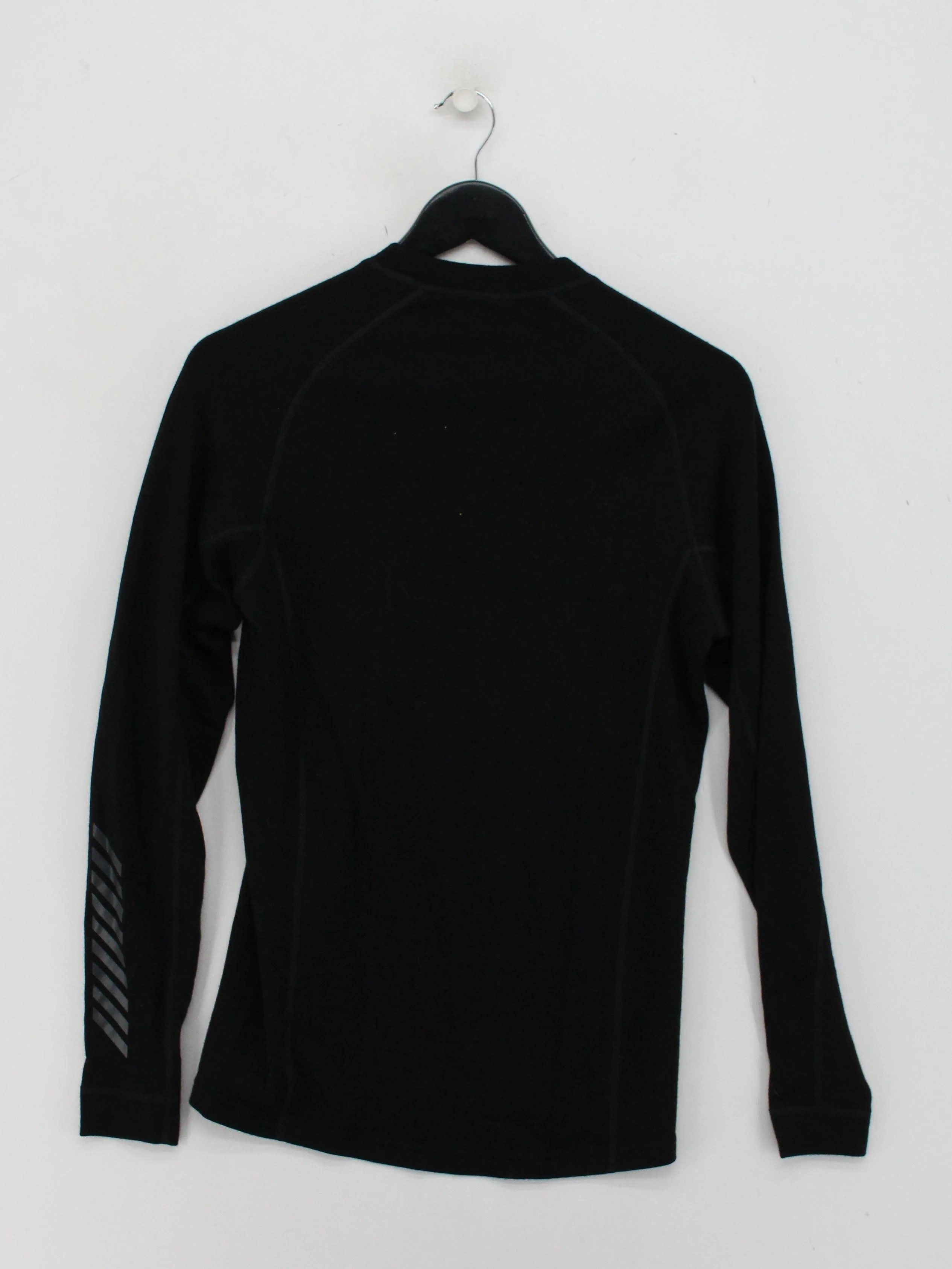 Helly Hansen Men's T-Shirt S Black Wool with Other Round Neck Basic - Image 2