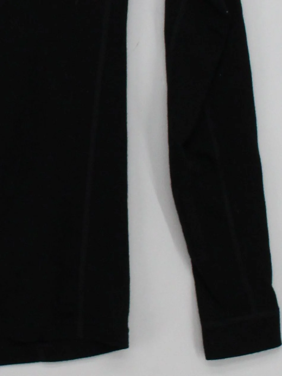 Helly Hansen Men's T-Shirt S Black Wool with Other Round Neck Basic - Image 4