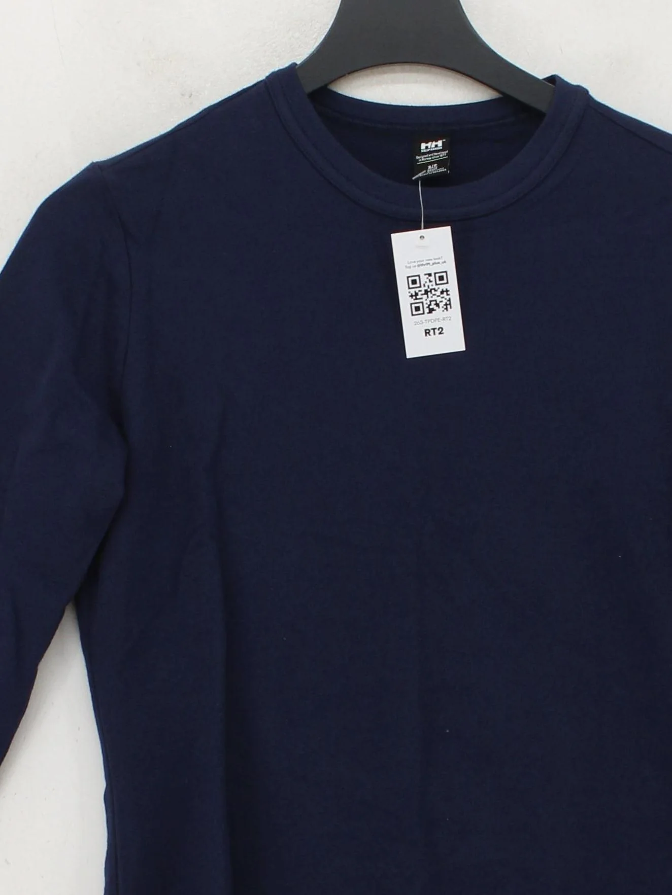 Helly Hansen Men's T-Shirt S Blue 100% Cotton Basic - Image 3