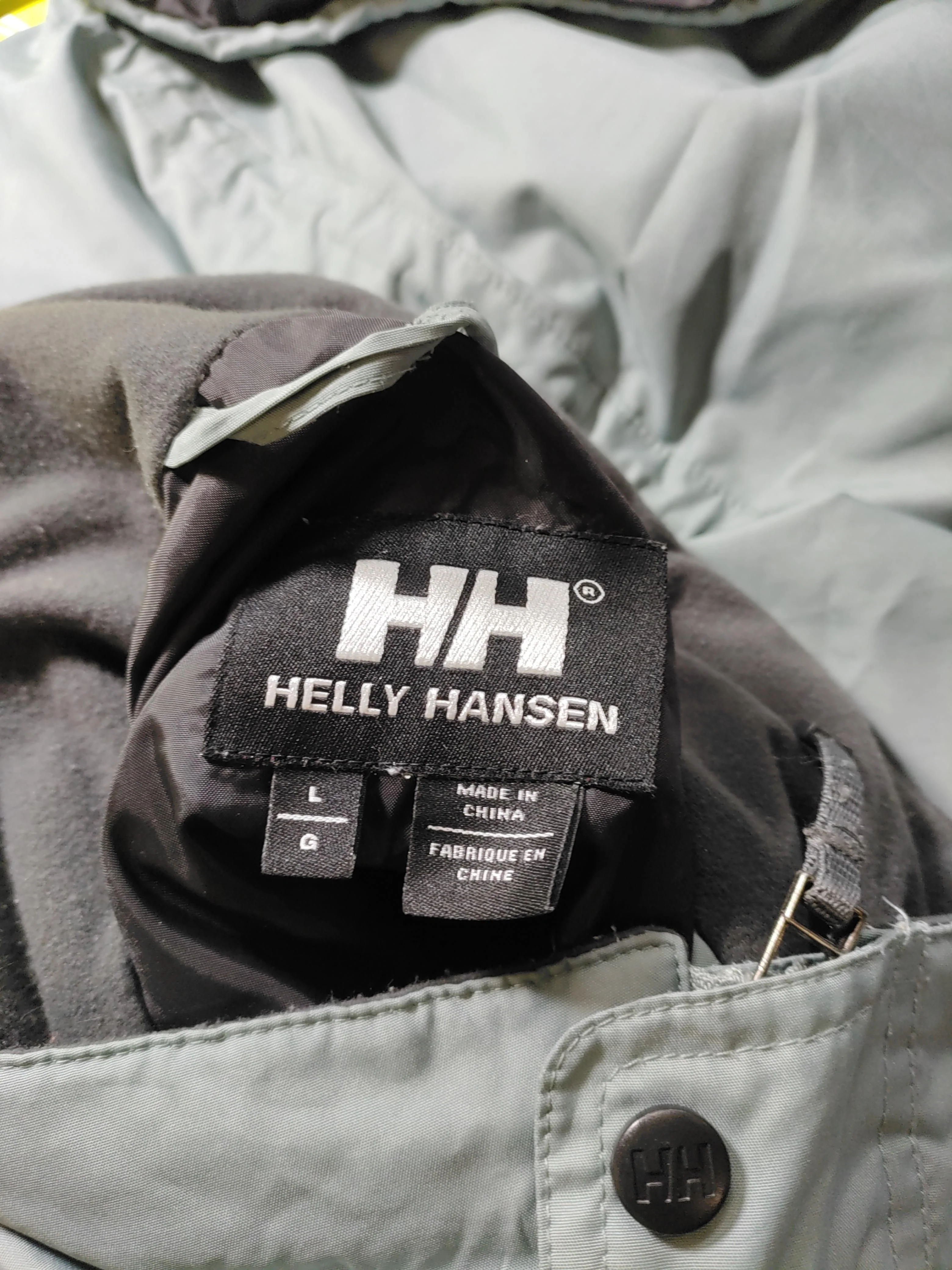 Helly Hansen Rain Coat jacket blue - Image 6