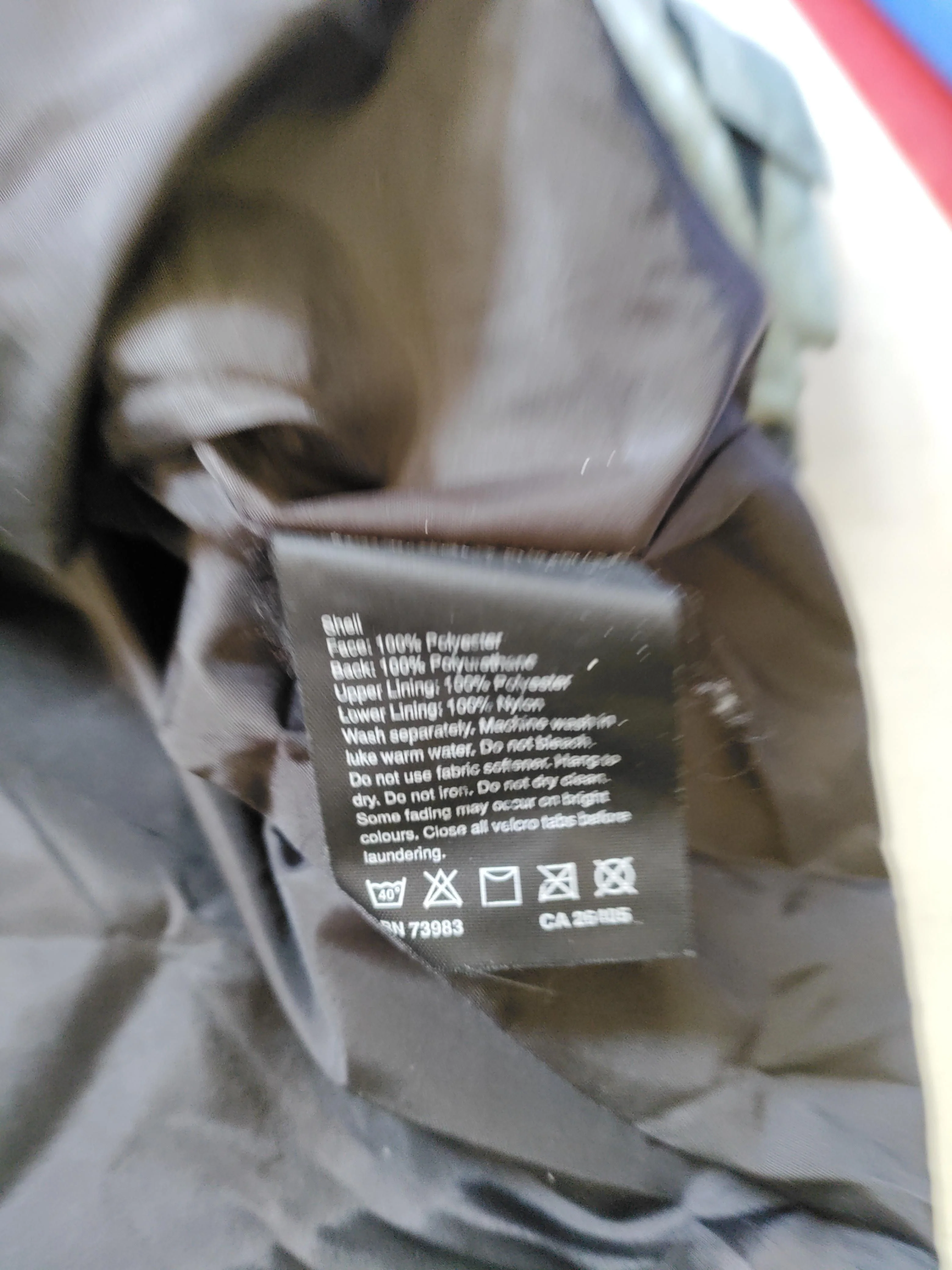 Helly Hansen Rain Coat jacket blue - Image 7