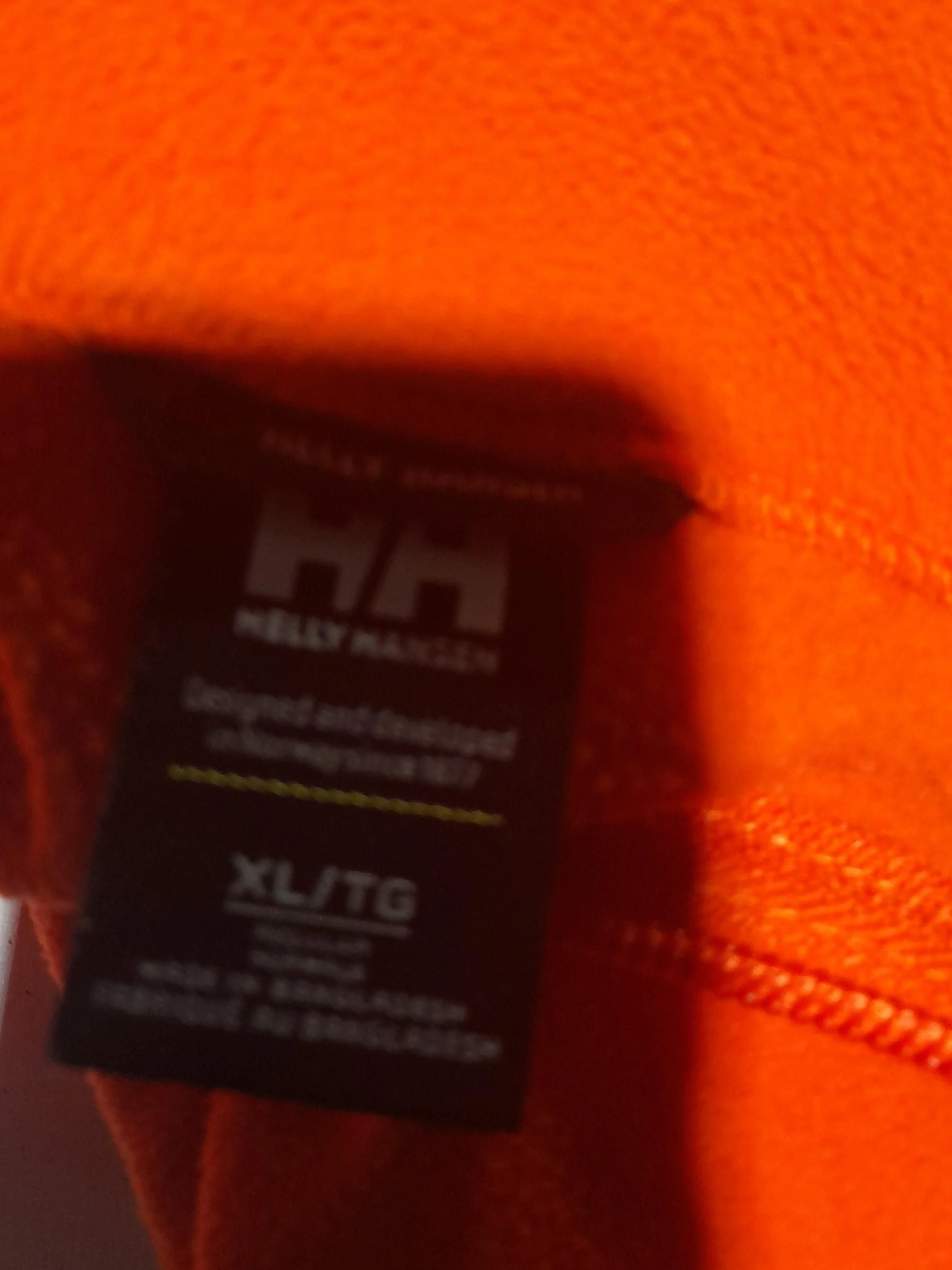 Helly Hansen Windbreaker jacket orange - Image 5