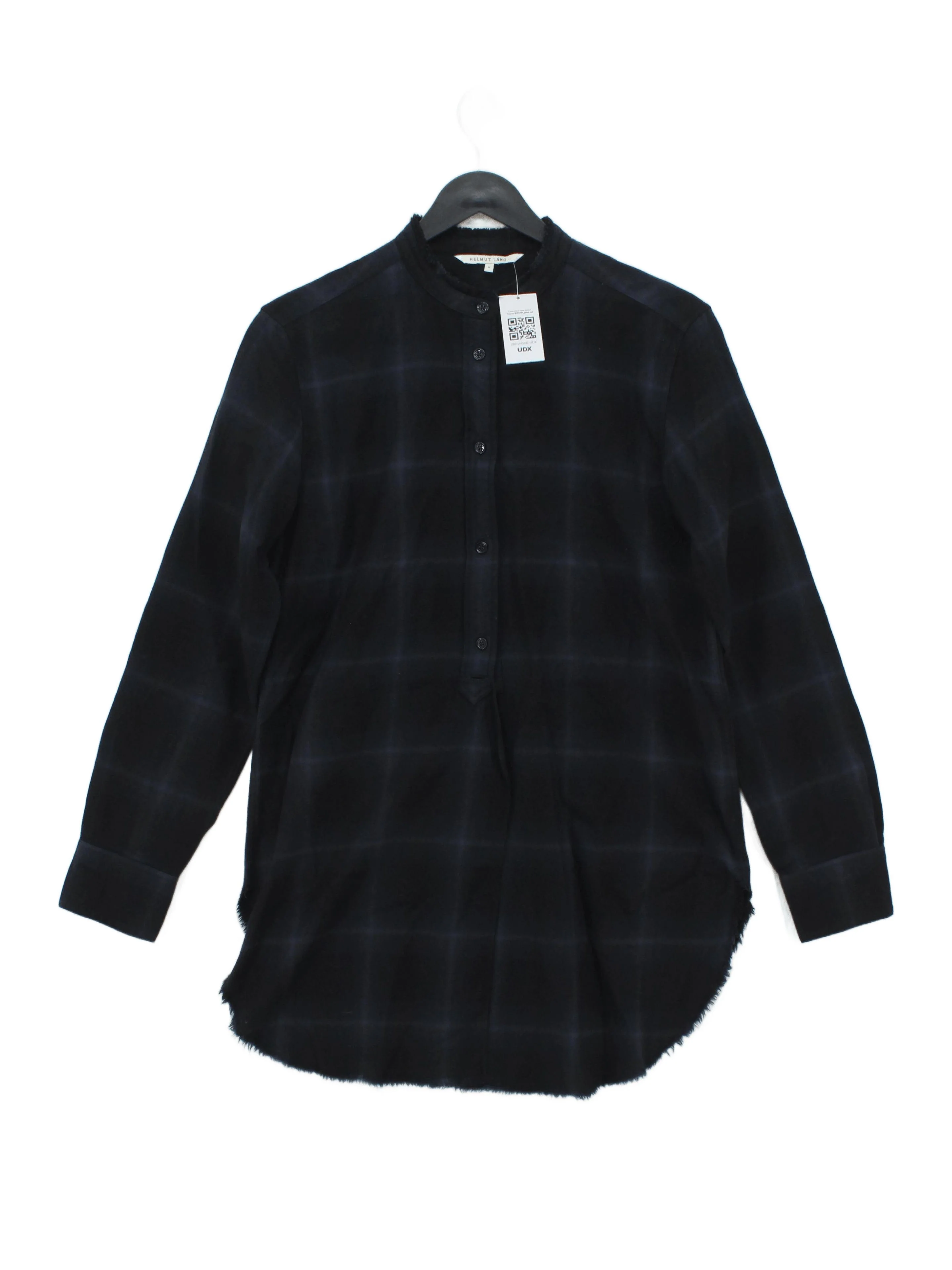 Helmut Lang Women's Shirt M Black Wool with Cashmere Basic