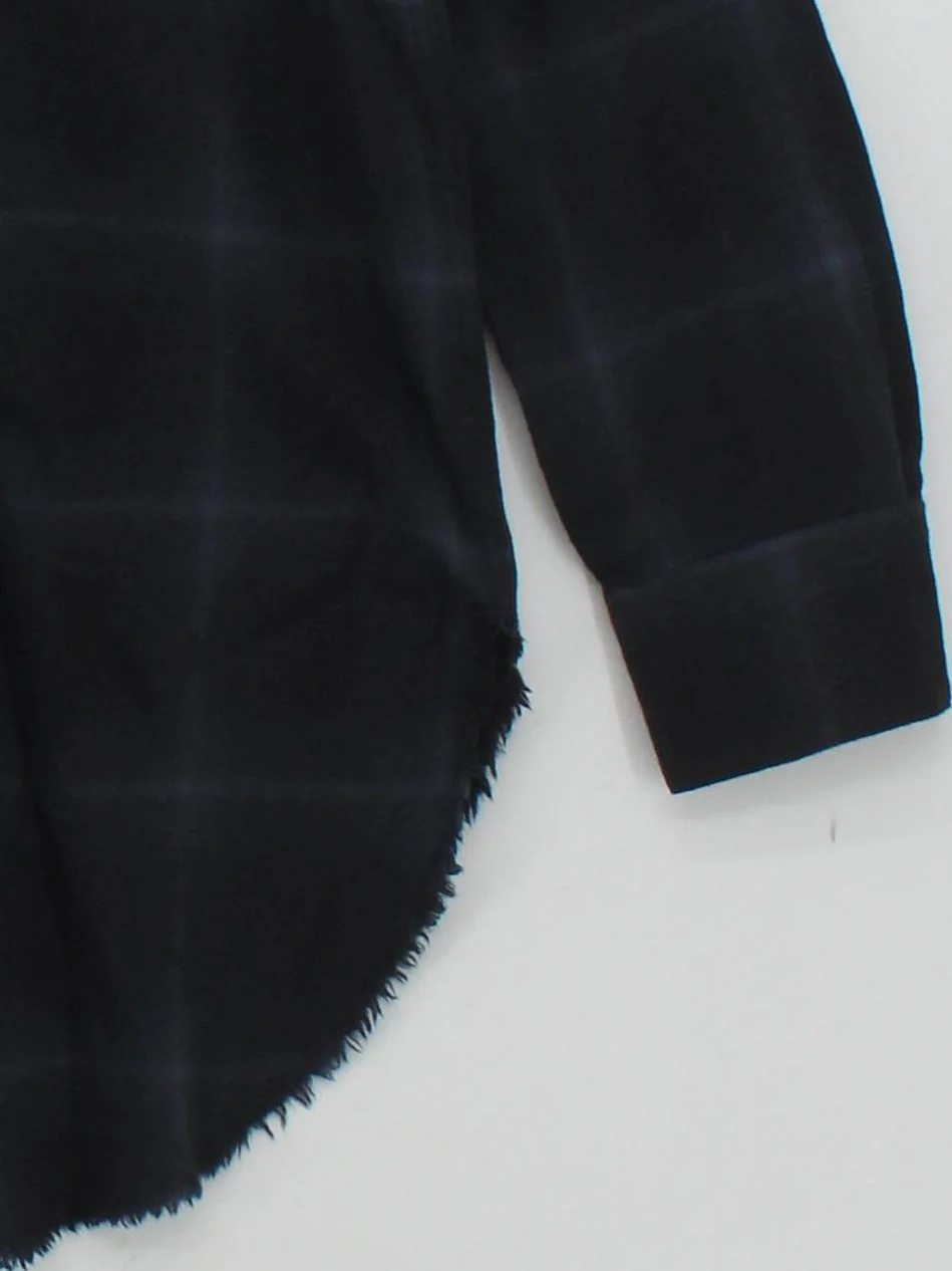 Helmut Lang Women's Shirt M Black Wool with Cashmere Basic - Image 4