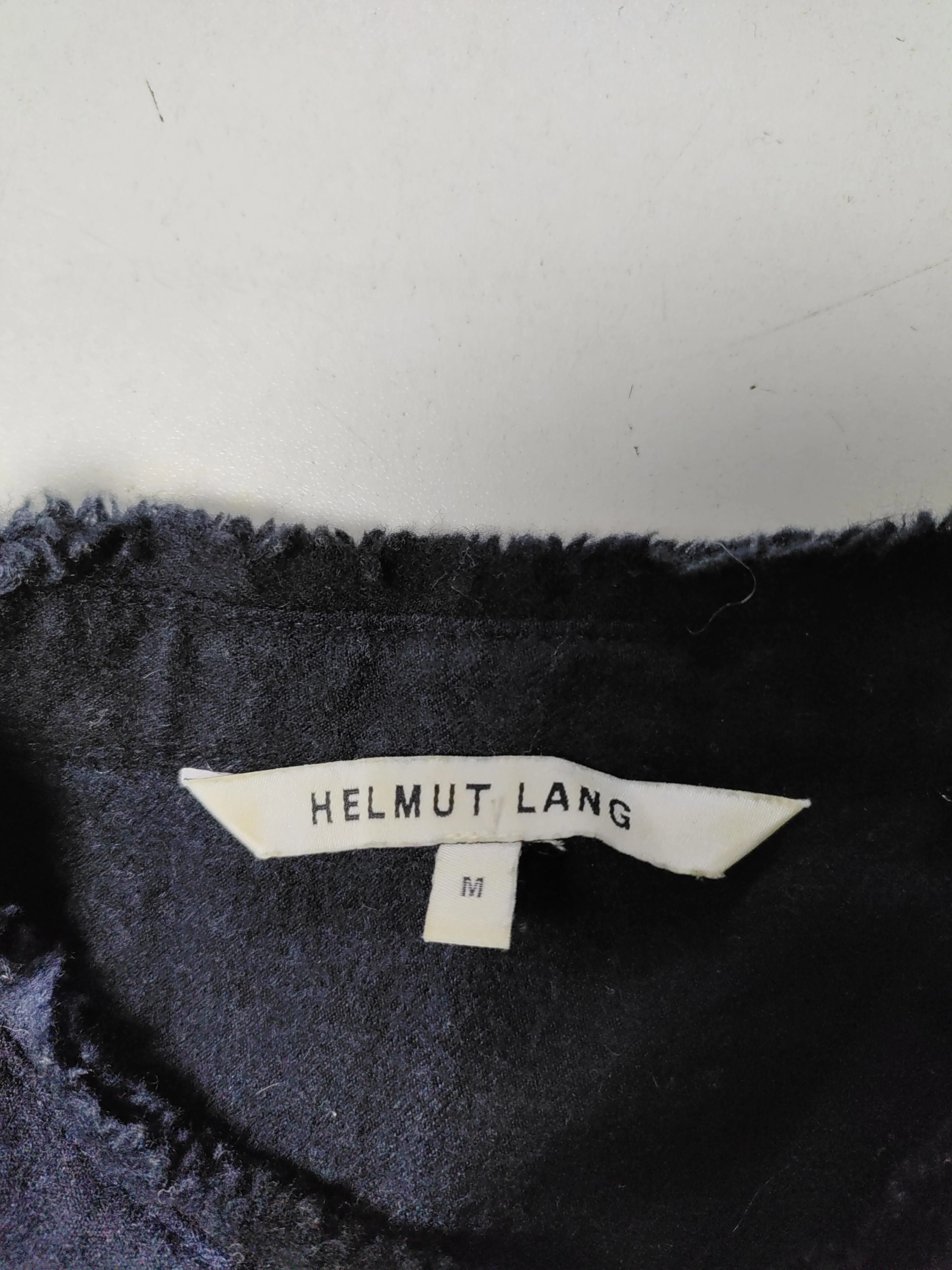 Helmut Lang Women's Shirt M Black Wool with Cashmere Basic - Image 5