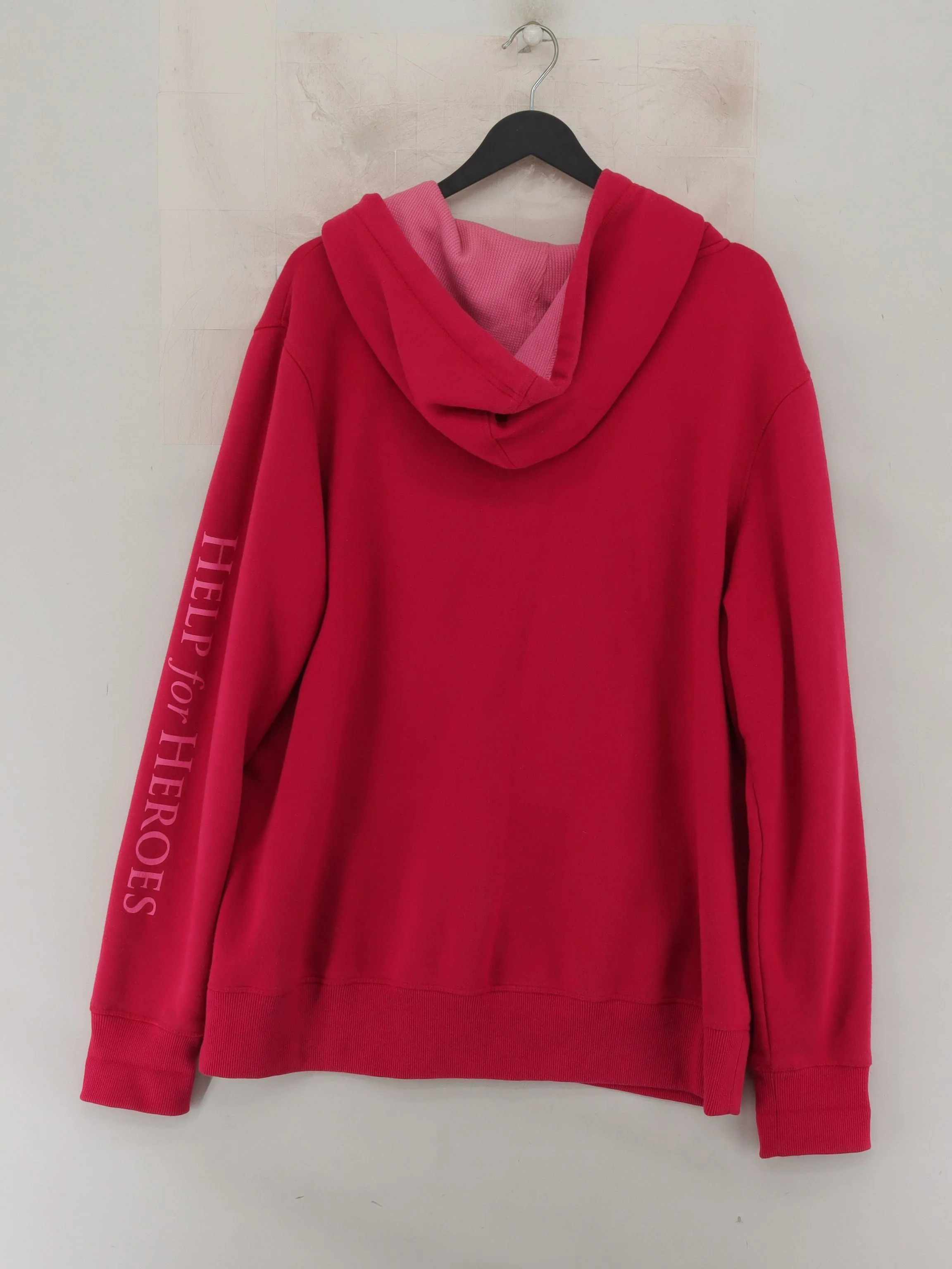 Help For Heroes Women's Jumper UK 20 Red Cotton with Polyester Pullover - Image 2