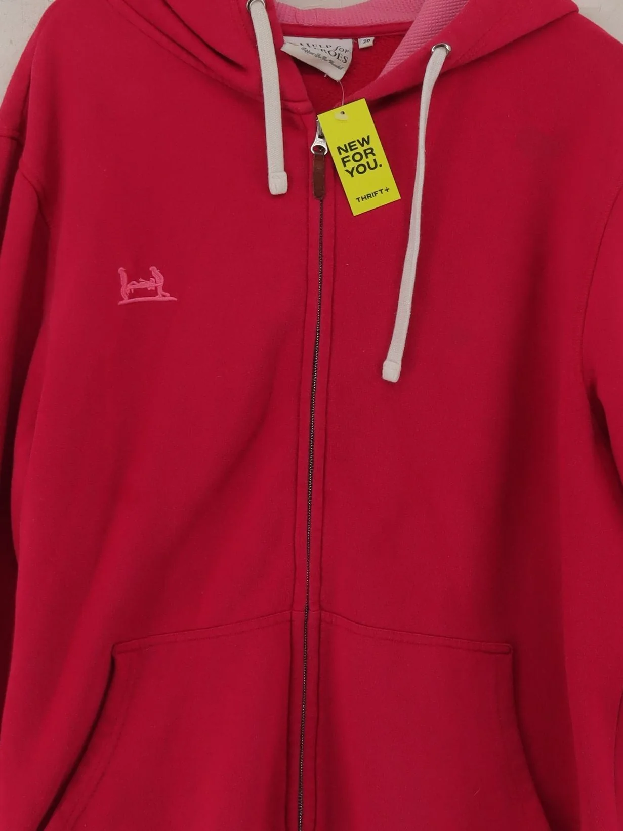 Help For Heroes Women's Jumper UK 20 Red Cotton with Polyester Pullover - Image 3