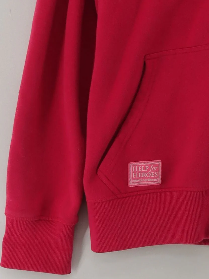 Help For Heroes Women's Jumper UK 20 Red Cotton with Polyester Pullover - Image 4
