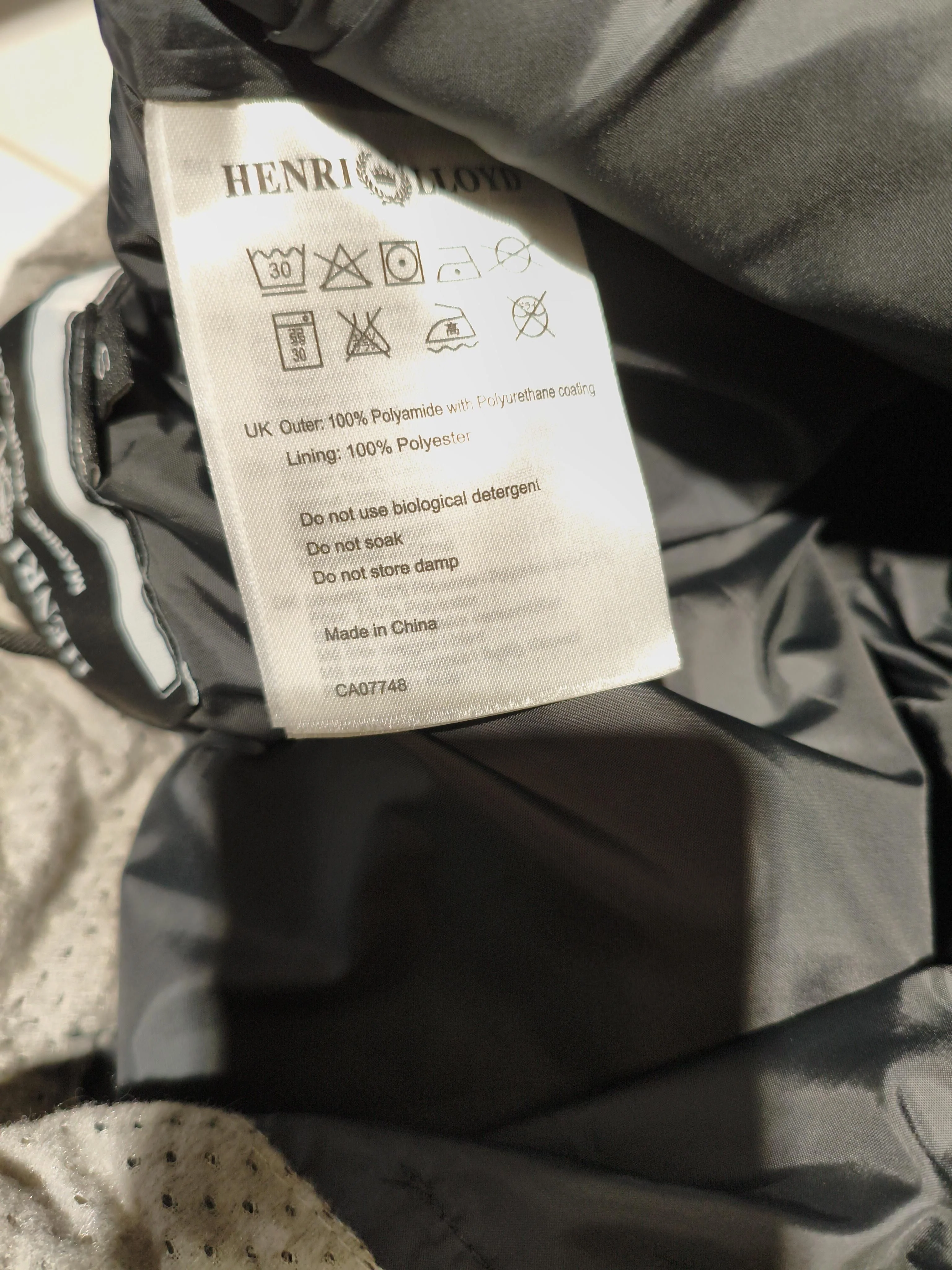 Henri Lloyd Rain Trousers trousers grey - Image 6