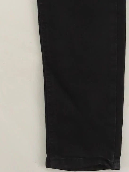 Hera Men's Jeans W 34 in; L 32 in Black Cotton with Polyester, Elastane Skinny - Image 4