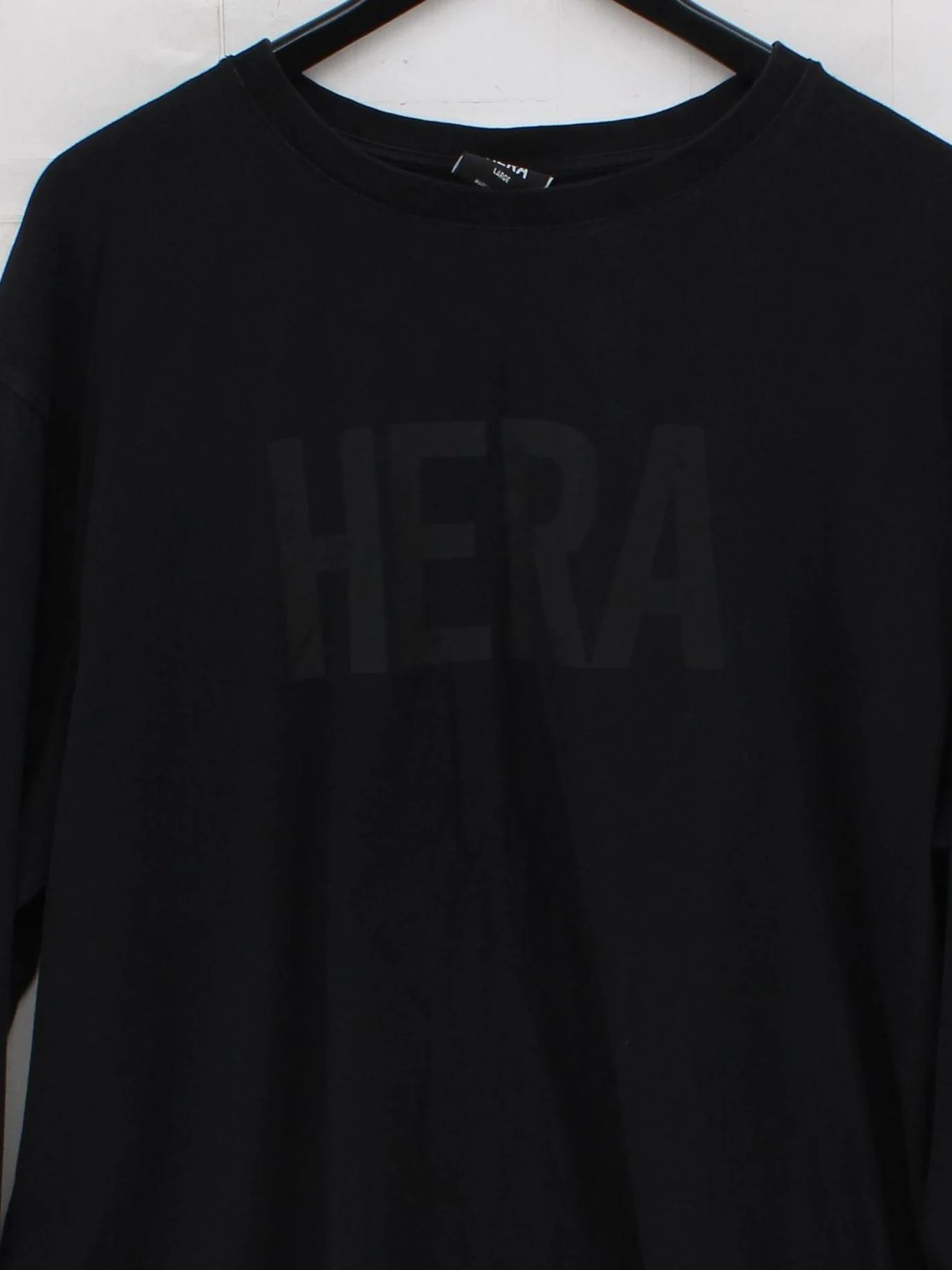 Hera Men's T-Shirt L Black Graphic 100% Cotton Basic - Image 3