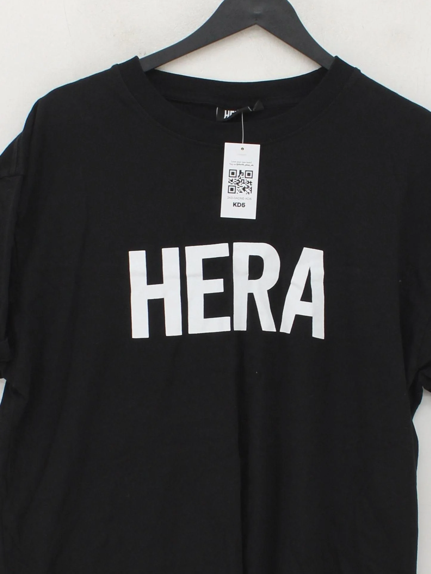 Hera Men's T-Shirt M Black Graphic 100% Cotton Basic - Image 3