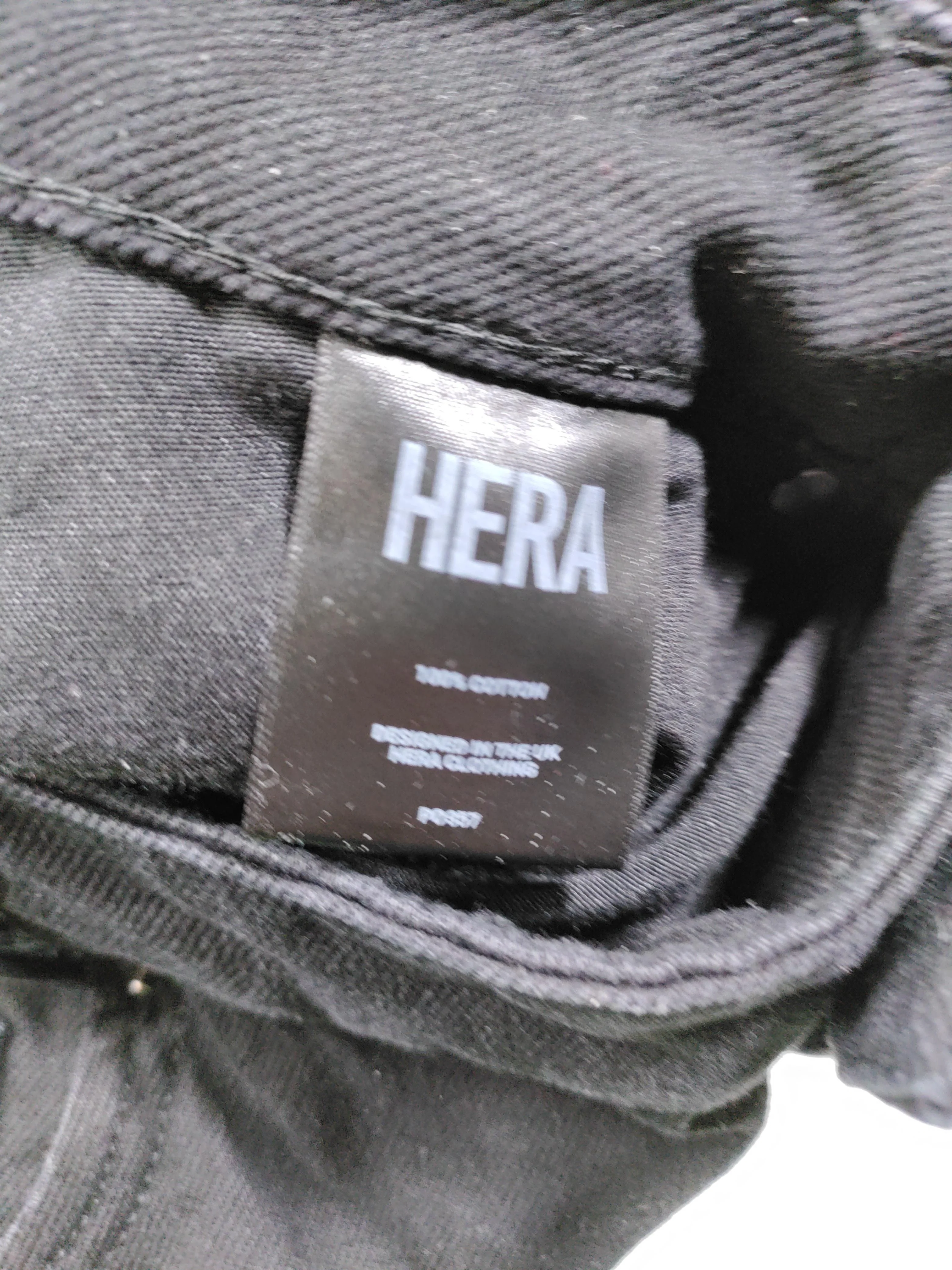 Hera Men's Trousers M Black 100% Cotton Straight Cargo - Image 6