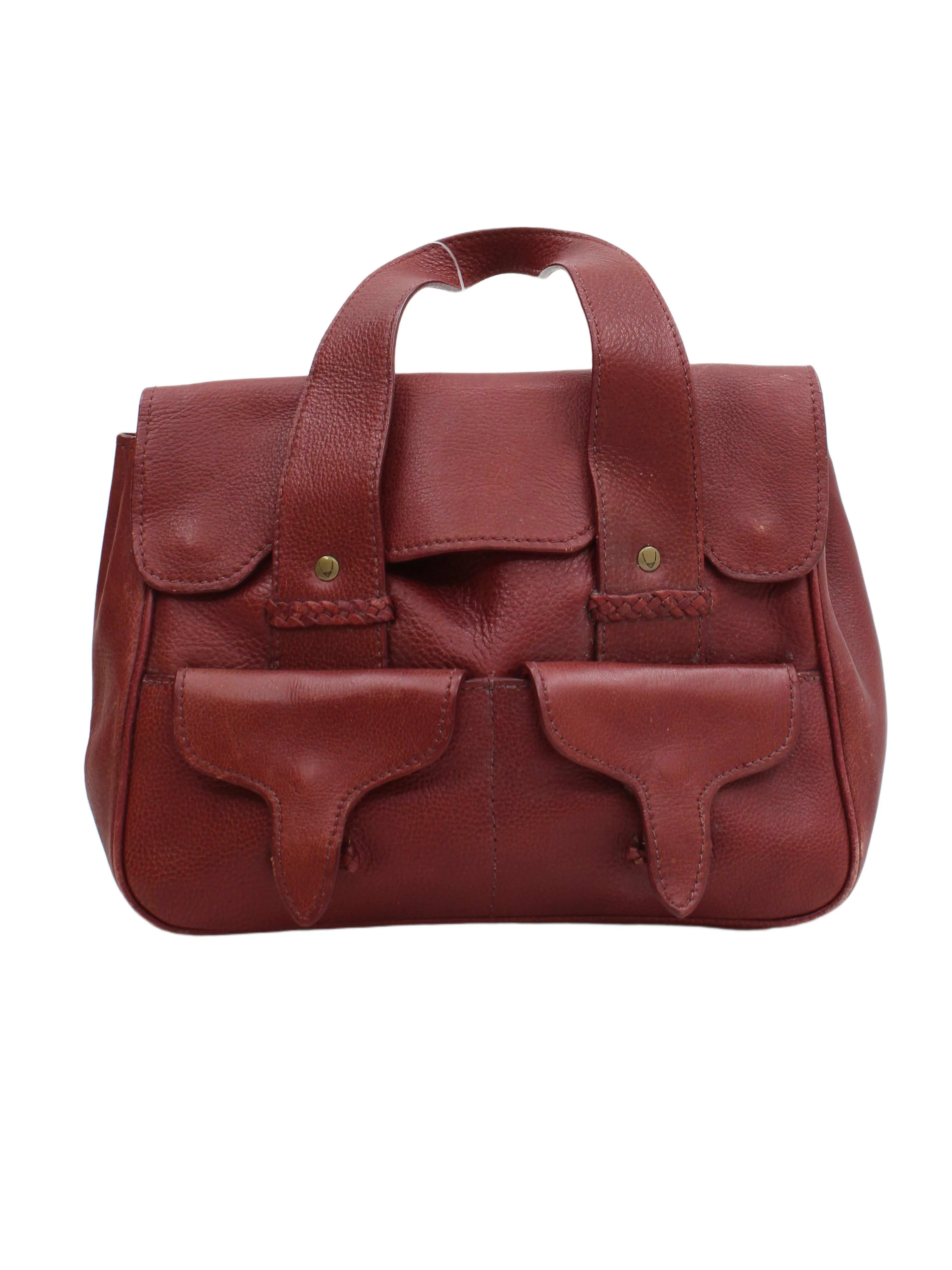 Hidesign Women's Bag Red 100% Leather Shoulder Bag
