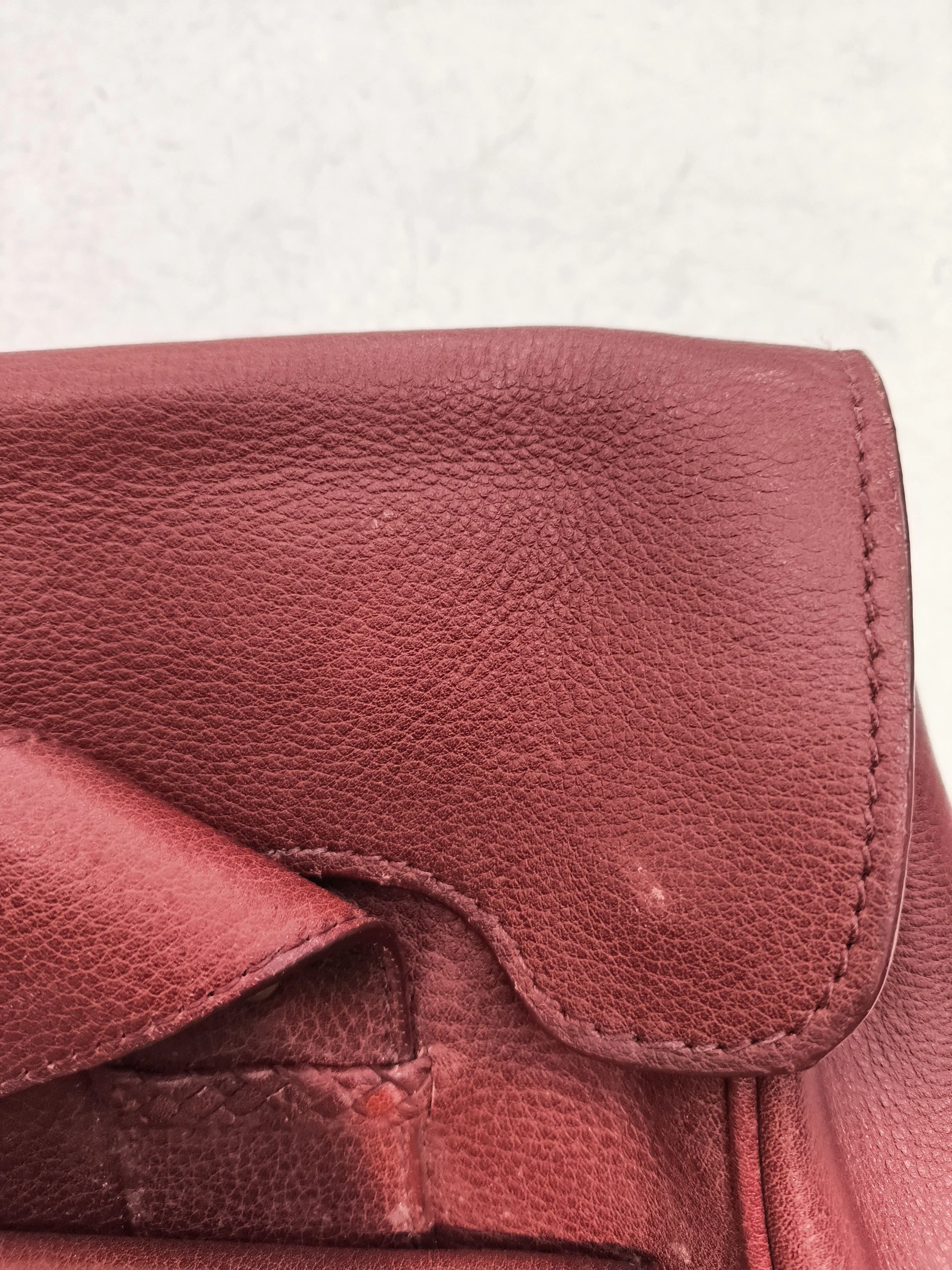 Hidesign Women's Bag Red 100% Leather Shoulder Bag - Image 6